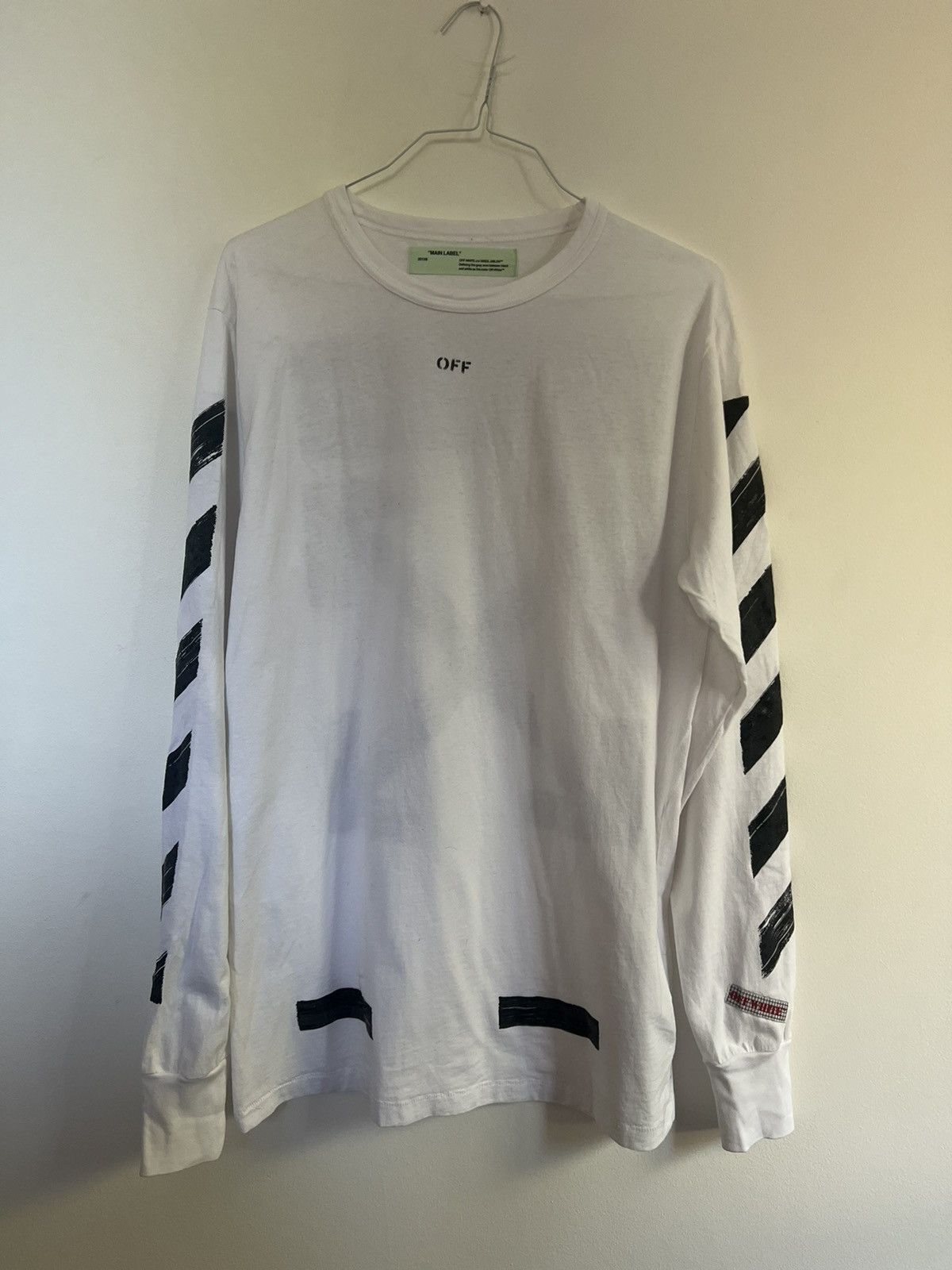 Off-White Off white seeing things Long Sleeve TEE Size US L / EU 52-54 / 3 - 5 Thumbnail