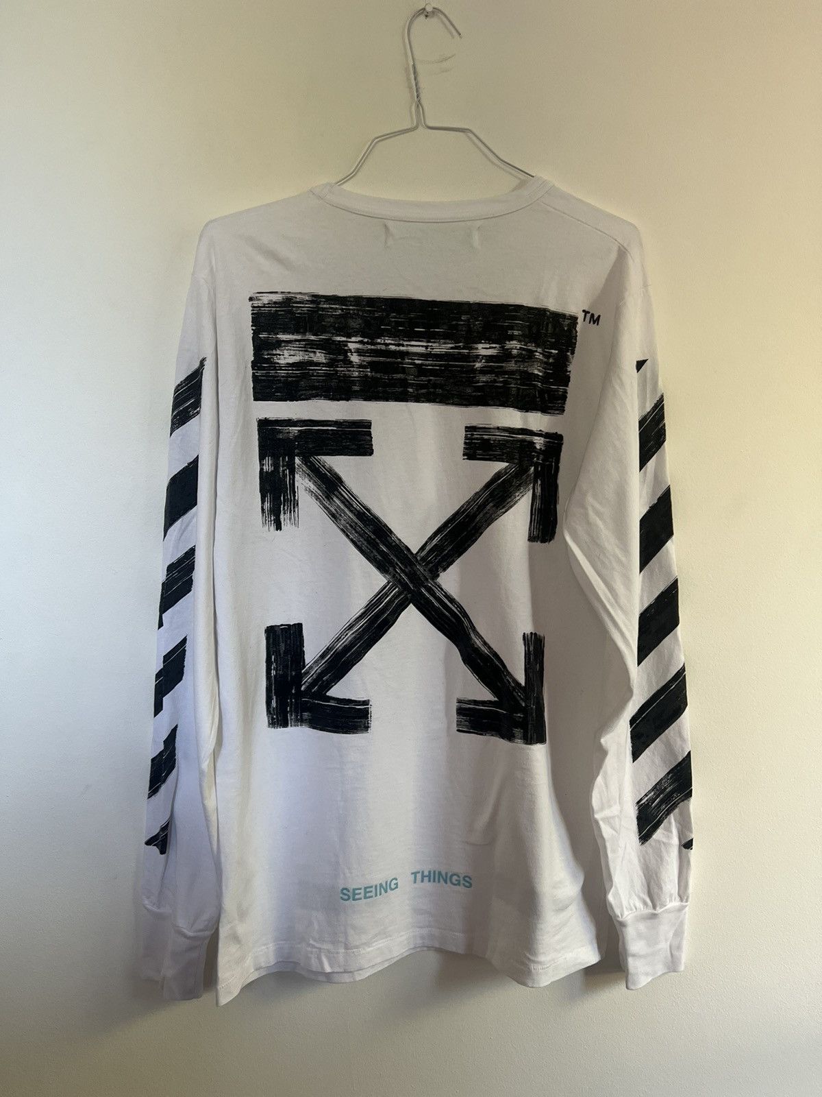 Off white seeing things Long Sleeve TEE - Main Image