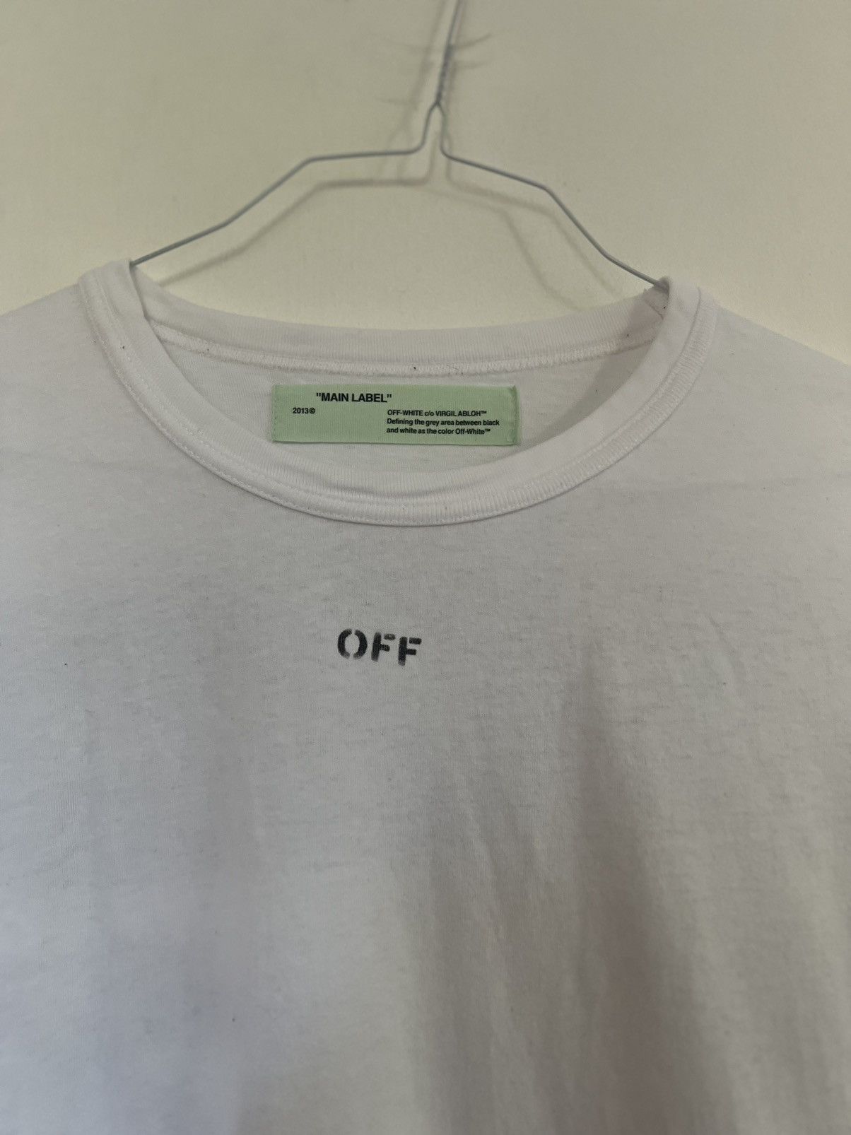 Off-White Off white seeing things Long Sleeve TEE Size US L / EU 52-54 / 3 - 8 Thumbnail