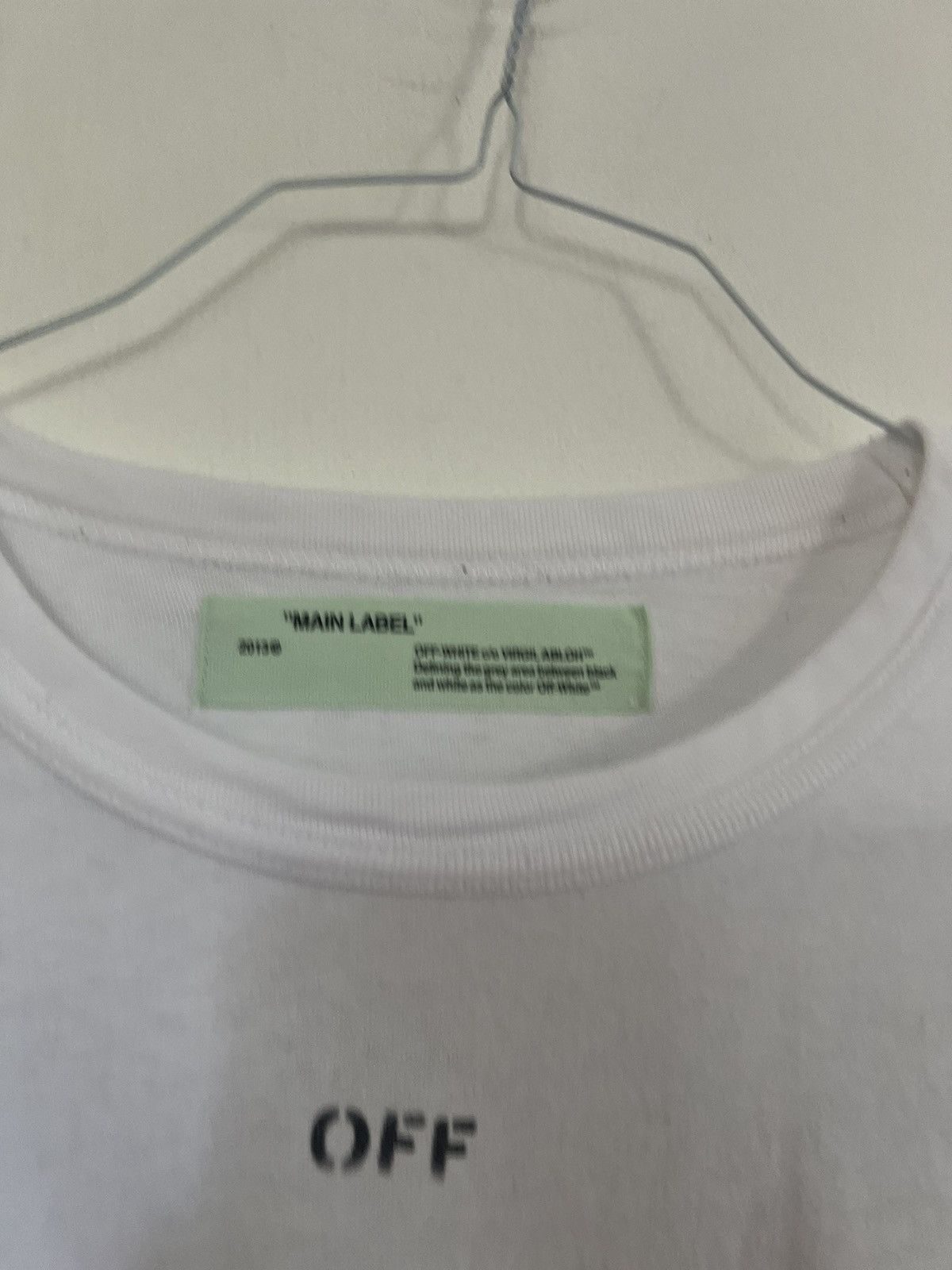 Off-White Off white seeing things Long Sleeve TEE Size US L / EU 52-54 / 3 - 9 Thumbnail