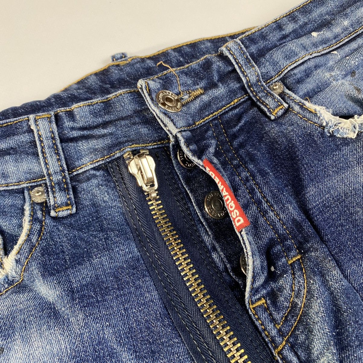 Dsquared2 Vintage Dsquared2 Designer Denim Pants Luxury Italy Size US 30 / EU 46 - 8 Thumbnail