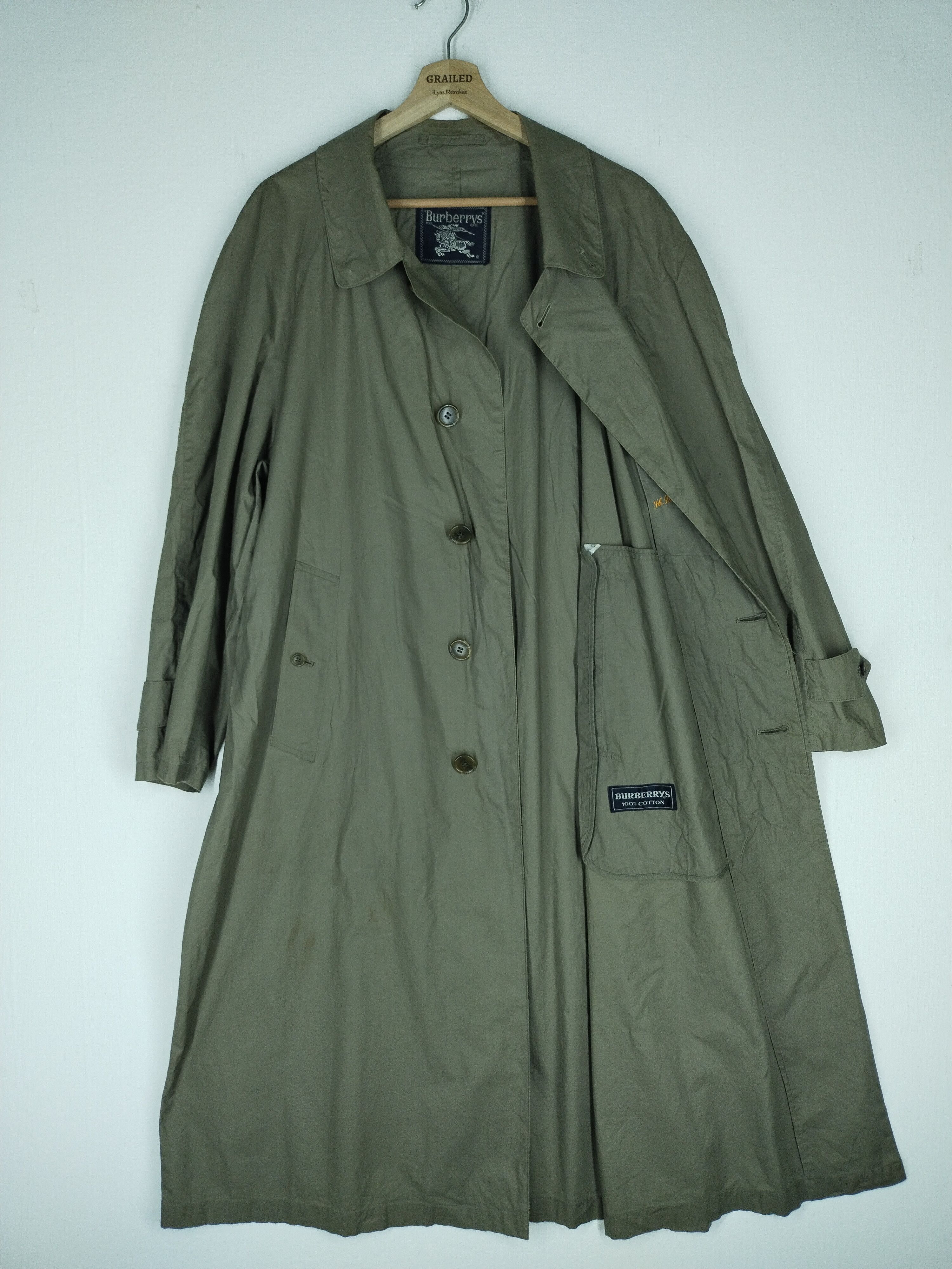 Burberry trench coat grailed best sale