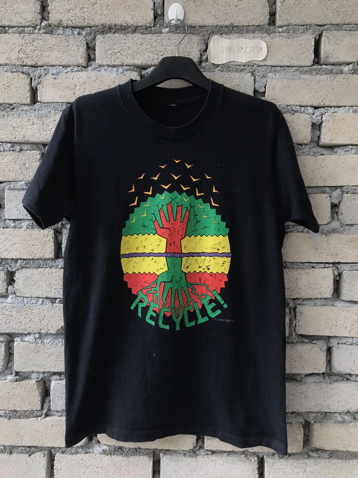 Vintage Vintage 90s 1991 Long John Tee Recycle Graphic Size US M / EU 48-50 / 2 - 1 Thumbnail