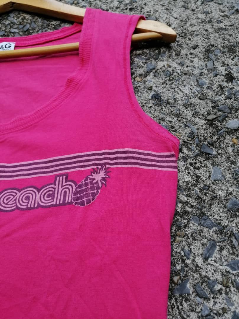 Dolce & Gabbana Dolce And Gabanna Tank Tops Beachwear Tee Size US S / EU 44-46 / 1 - 2 Thumbnail