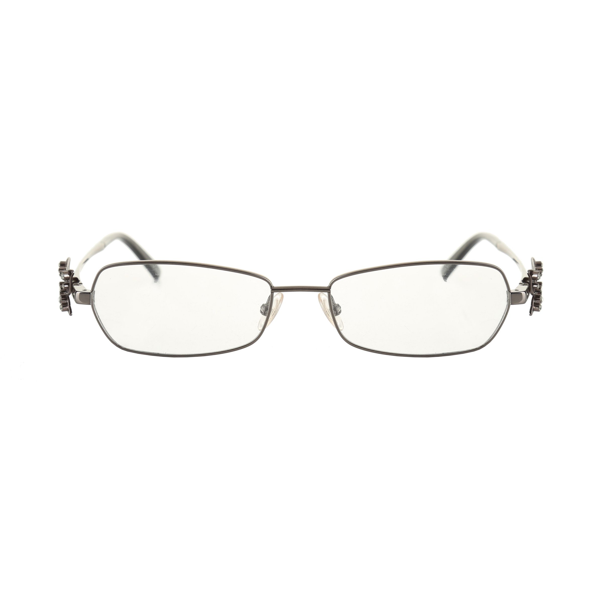 Valentino × Vintage Valentino '90s Crystal Butterfly Detail Glasses Size ONE SIZE - 2 Thumbnail