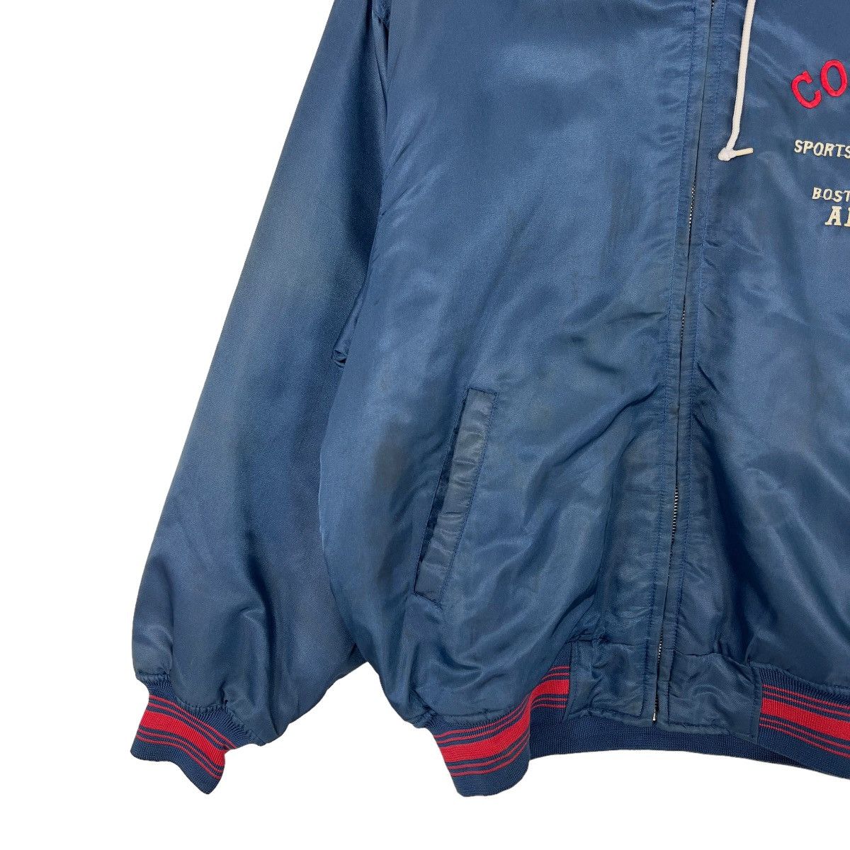 Japanese Brand 🔥 PICK RIOT VINTAGE CONVERSE HOODIE BOMBER JACKET Size US L / EU 52-54 / 3 - 3 Thumbnail