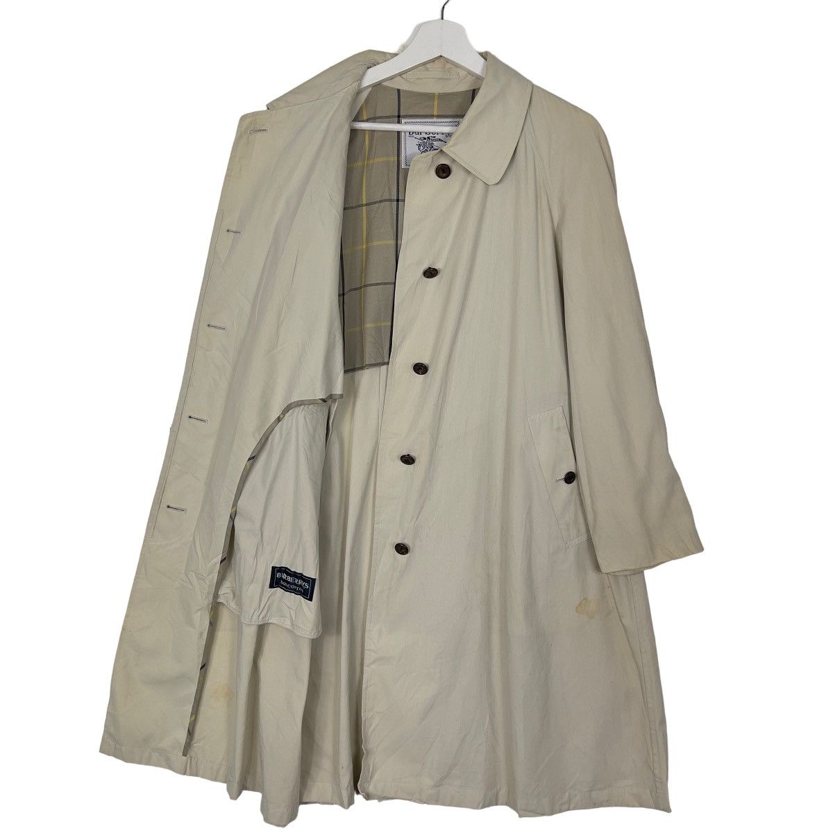 Burberry 🔥 VINTAGE BURBERRYS TRENCHCOAT Size US M / EU 48-50 / 2 - 1 Thumbnail