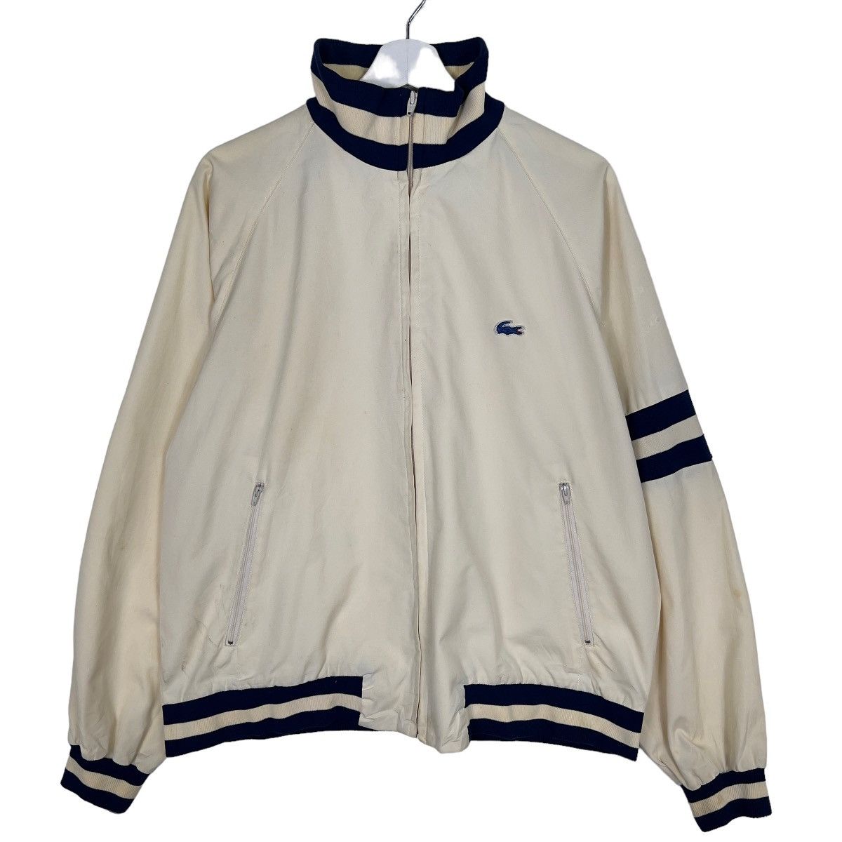 Izod × Lacoste 🔥 VINTAGE IZOD LACOSTE SWEATER JACKET Size US XL / EU 56 / 4 - 2 Thumbnail