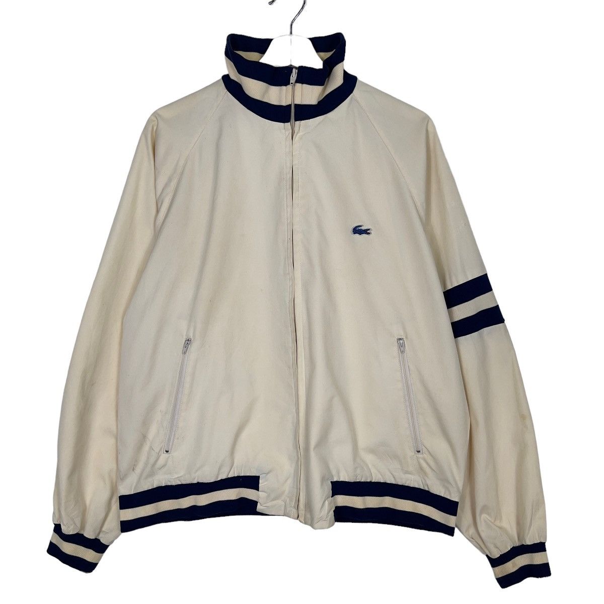 Izod × Lacoste 🔥 VINTAGE IZOD LACOSTE SWEATER JACKET Size US XL / EU 56 / 4 - 1 Thumbnail