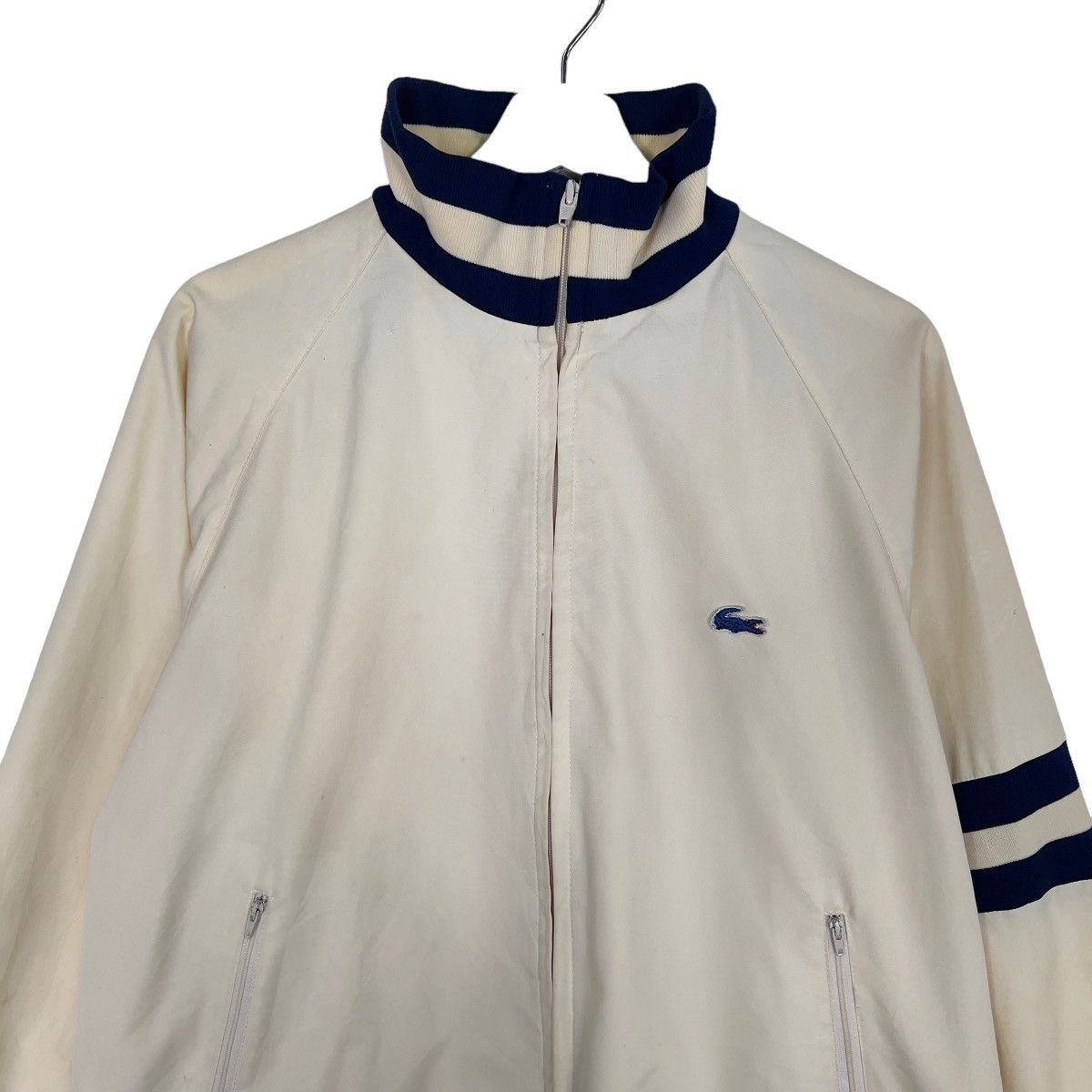 Izod × Lacoste 🔥 VINTAGE IZOD LACOSTE SWEATER JACKET Size US XL / EU 56 / 4 - 4 Thumbnail