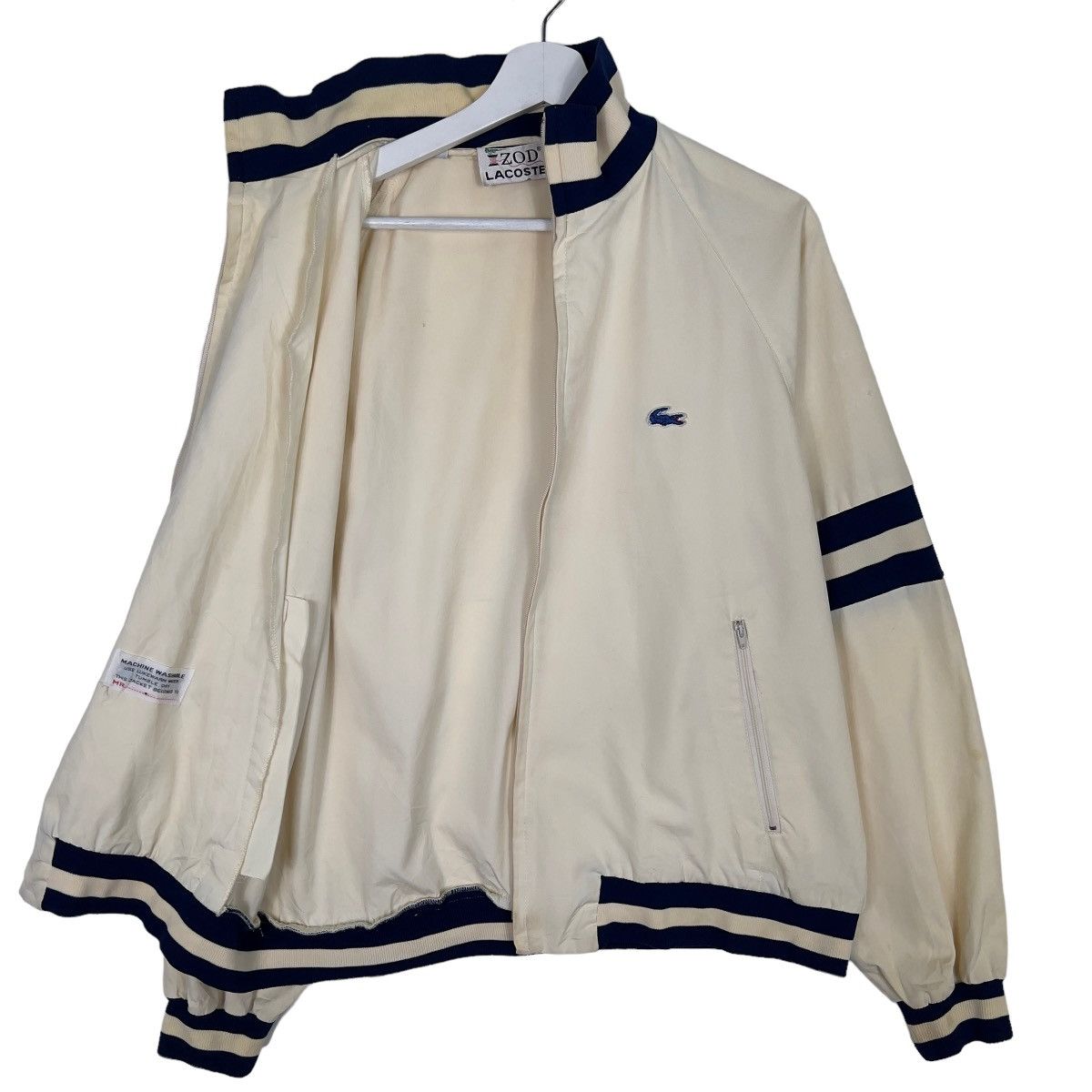 Izod × Lacoste 🔥 VINTAGE IZOD LACOSTE SWEATER JACKET Size US XL / EU 56 / 4 - 6 Thumbnail