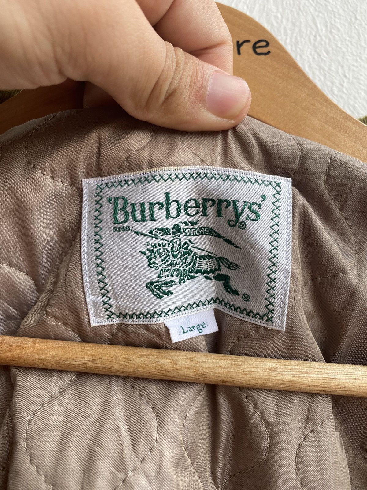 Burberry RARE VINTAGE BURBERRY JACKET WITH VEST Size US L / EU 52-54 / 3 - 6 Thumbnail