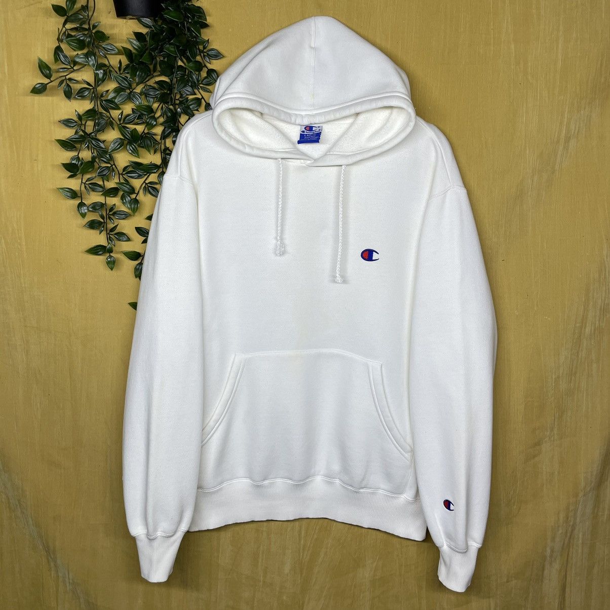 R/W 90’s Champion Hoodie:L Vintage