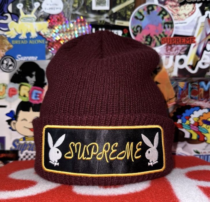 Supreme playboy hot sale beanie