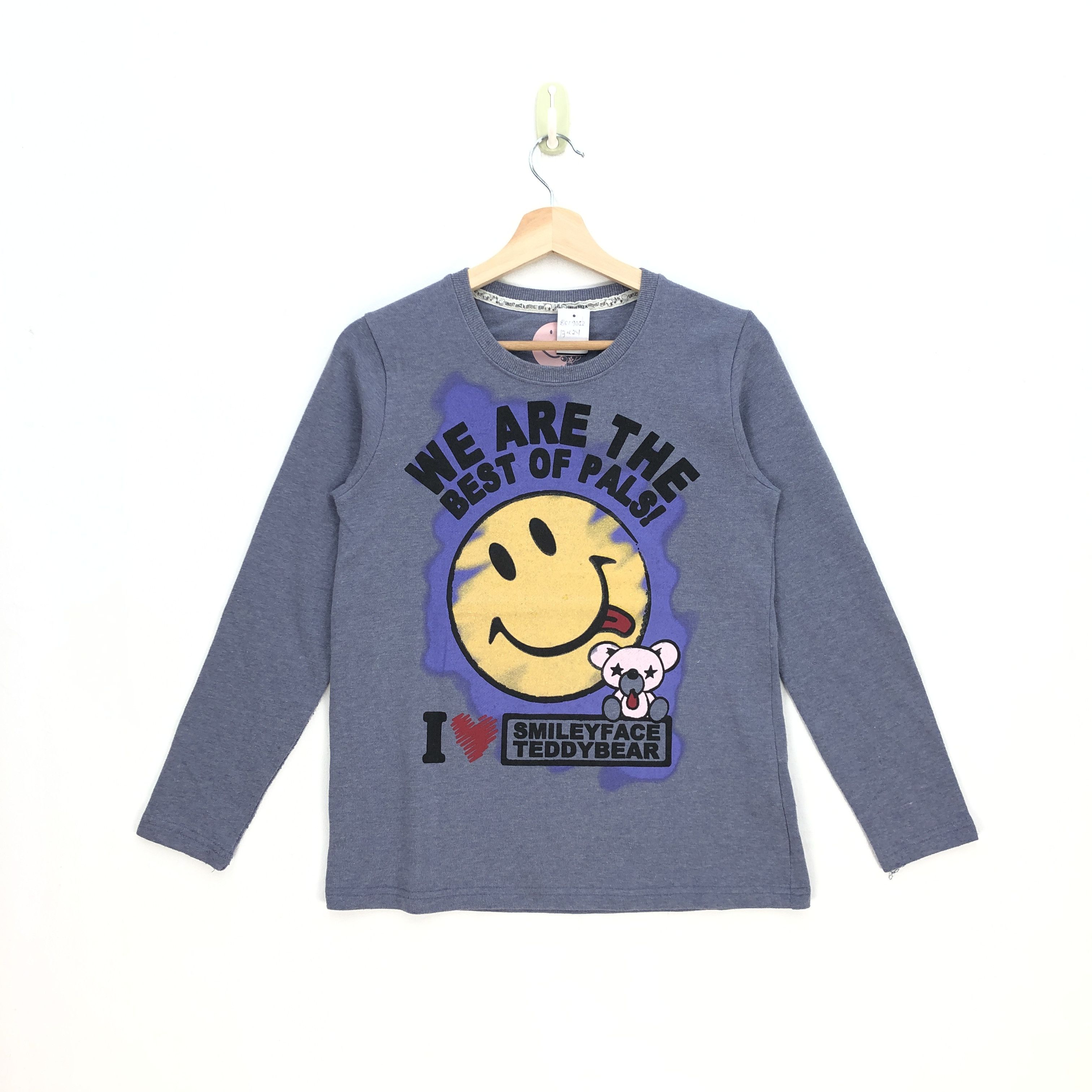 Japanese Brand × Vintage Smiley Face X Roosevelt Bear T Shirt alike Kapital Tees Size US S / EU 44-46 / 1 - 1 Thumbnail