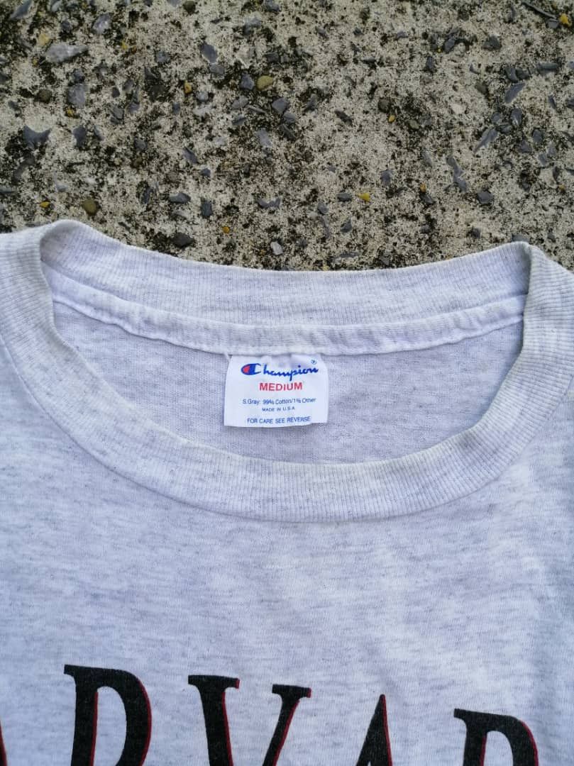 Champion × Vintage Vintage Champion Harvard University Tee Size US M / EU 48-50 / 2 - 5 Thumbnail