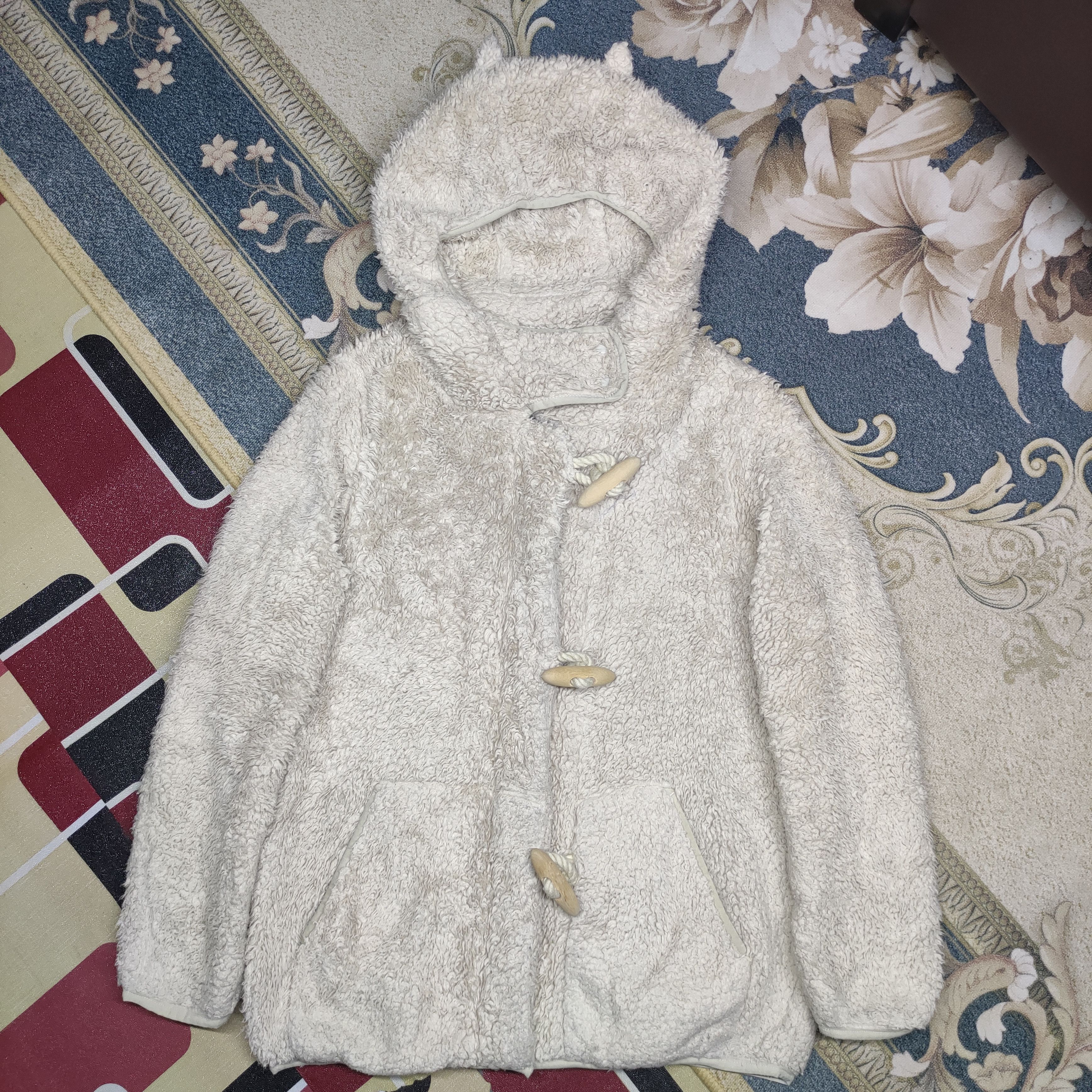 Issey Miyake Mercibeaucoup Jevous enprie Ear Mouse Duffle Fleece Size M / US 6-8 / IT 42-44 - 4 Thumbnail