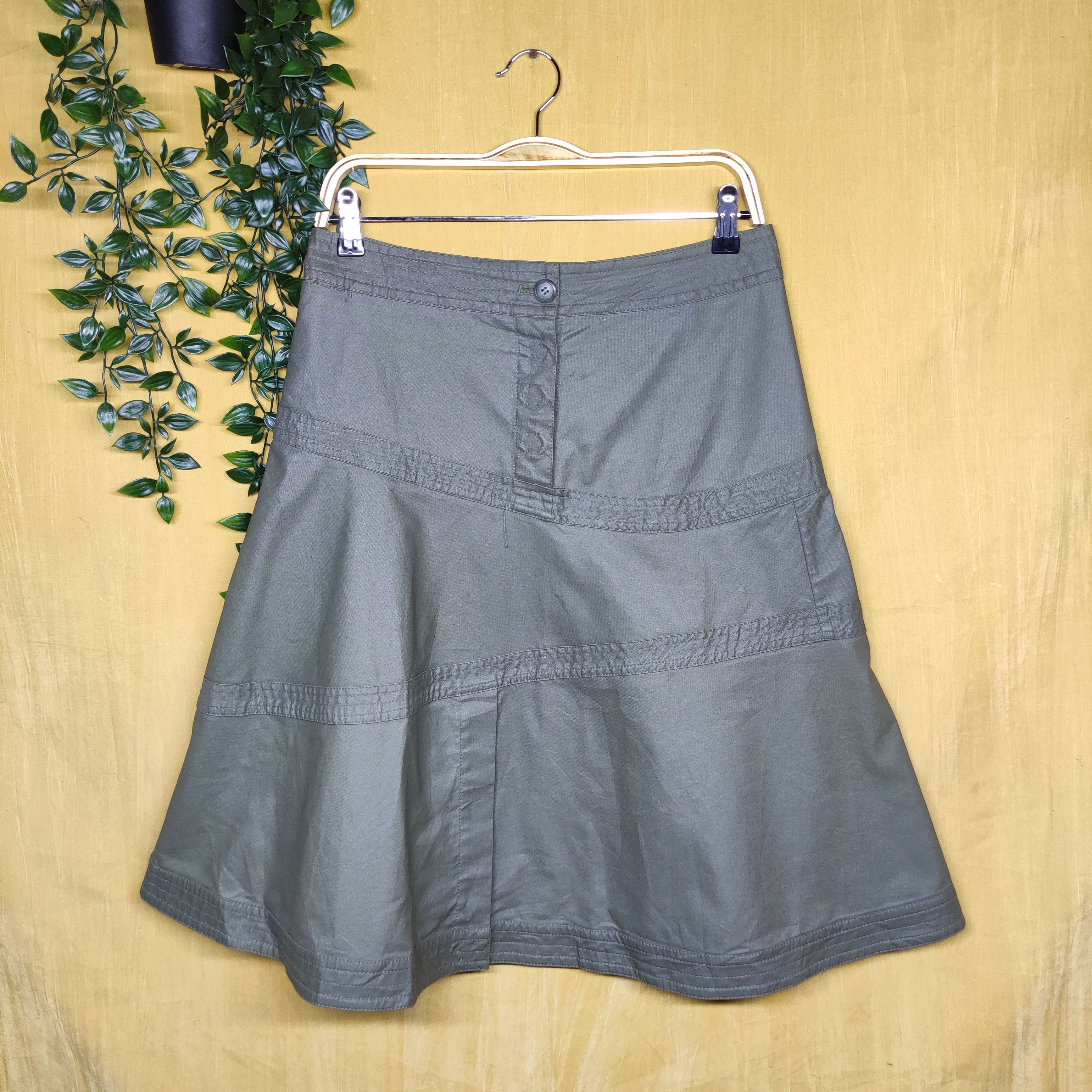 Tsumori Chisato A7 IsseyMiyake Tsumori Chisato Wax jean skirt Size 31" - 1 Thumbnail
