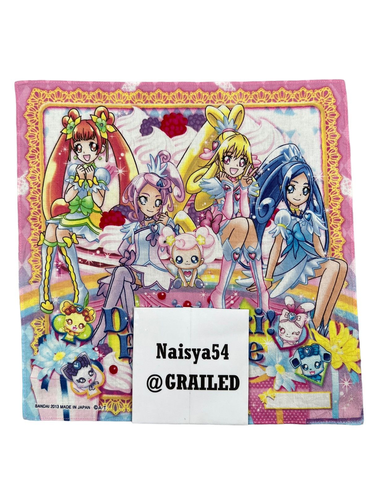 Dokidoki Precure Handkerchief Neckerchief Pocketsquare