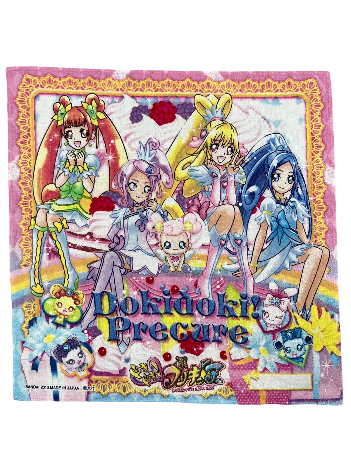 Dokidoki Precure Handkerchief Neckerchief Pocketsquare
