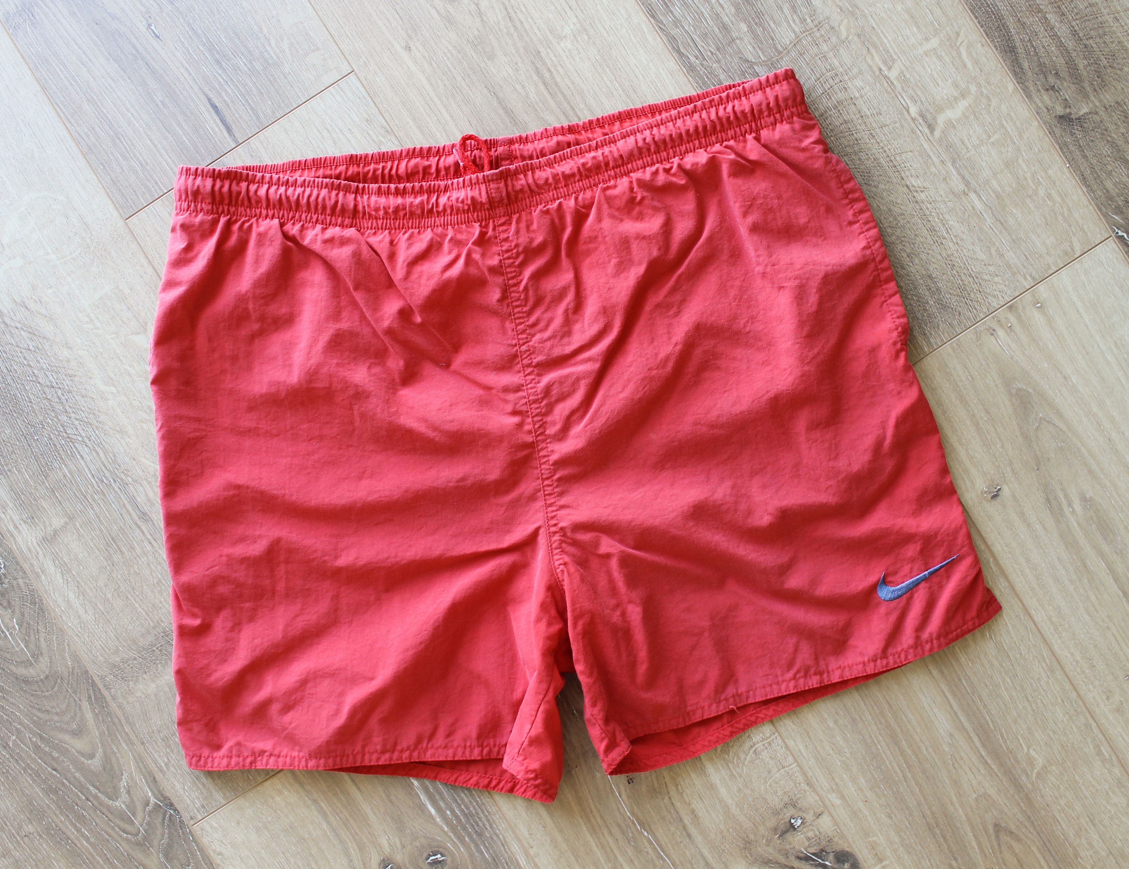 Nike Vintage Nike big swoosh shorts Size US 32 / EU 48 - 2 Thumbnail
