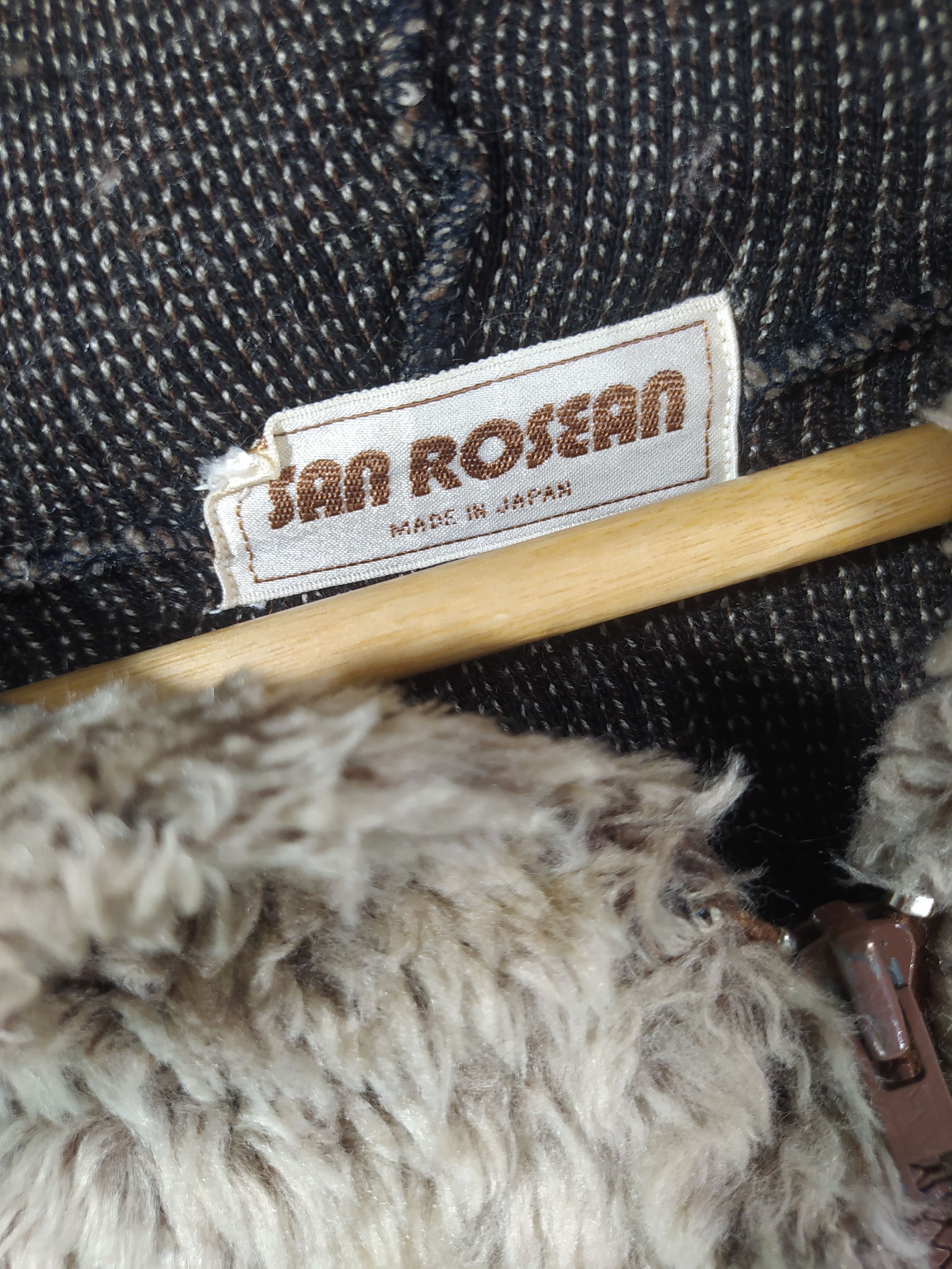 Made in japan San Rosean pile fleece Cropped jacket