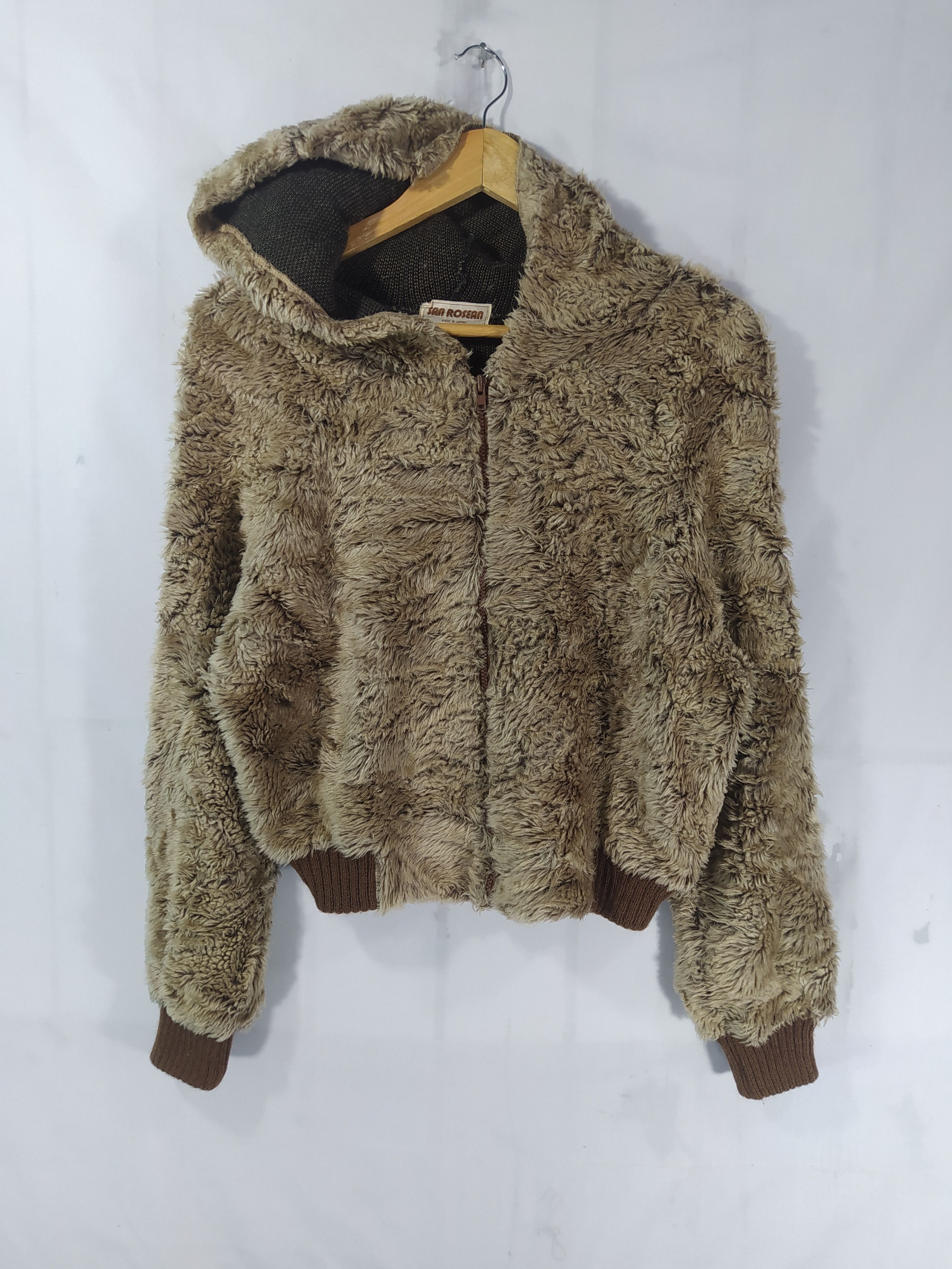 Made in japan San Rosean pile fleece Cropped jacket