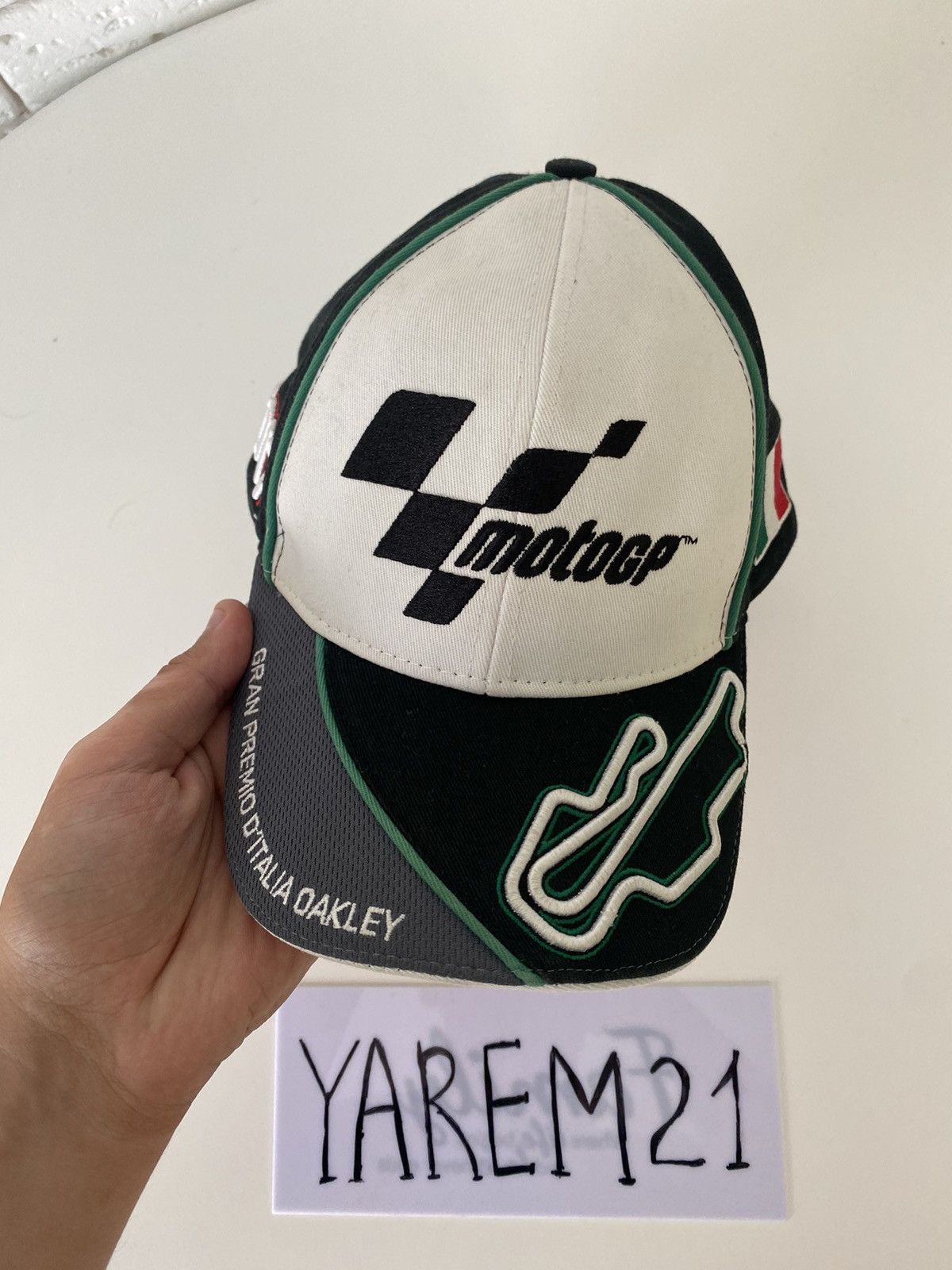 Oakley Moto Gp gran premio d'italia oakley 2017 cap hat Size ONE SIZE - 2 Thumbnail