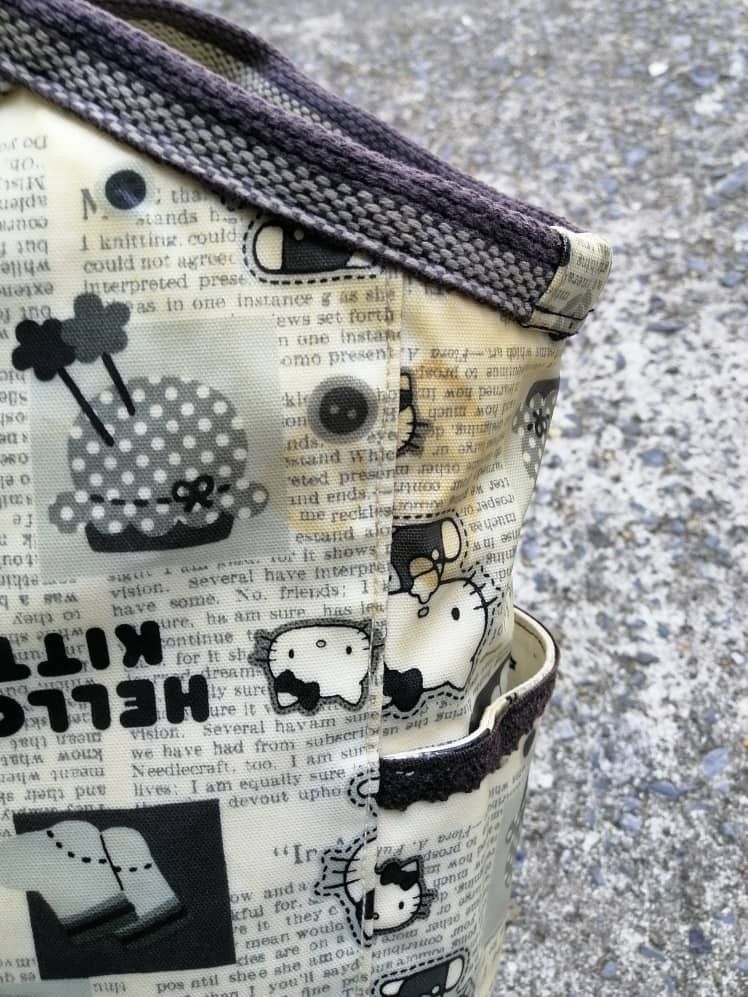 Anime Hello Kitty Allover Print Handbag Size ONE SIZE - 10 Thumbnail