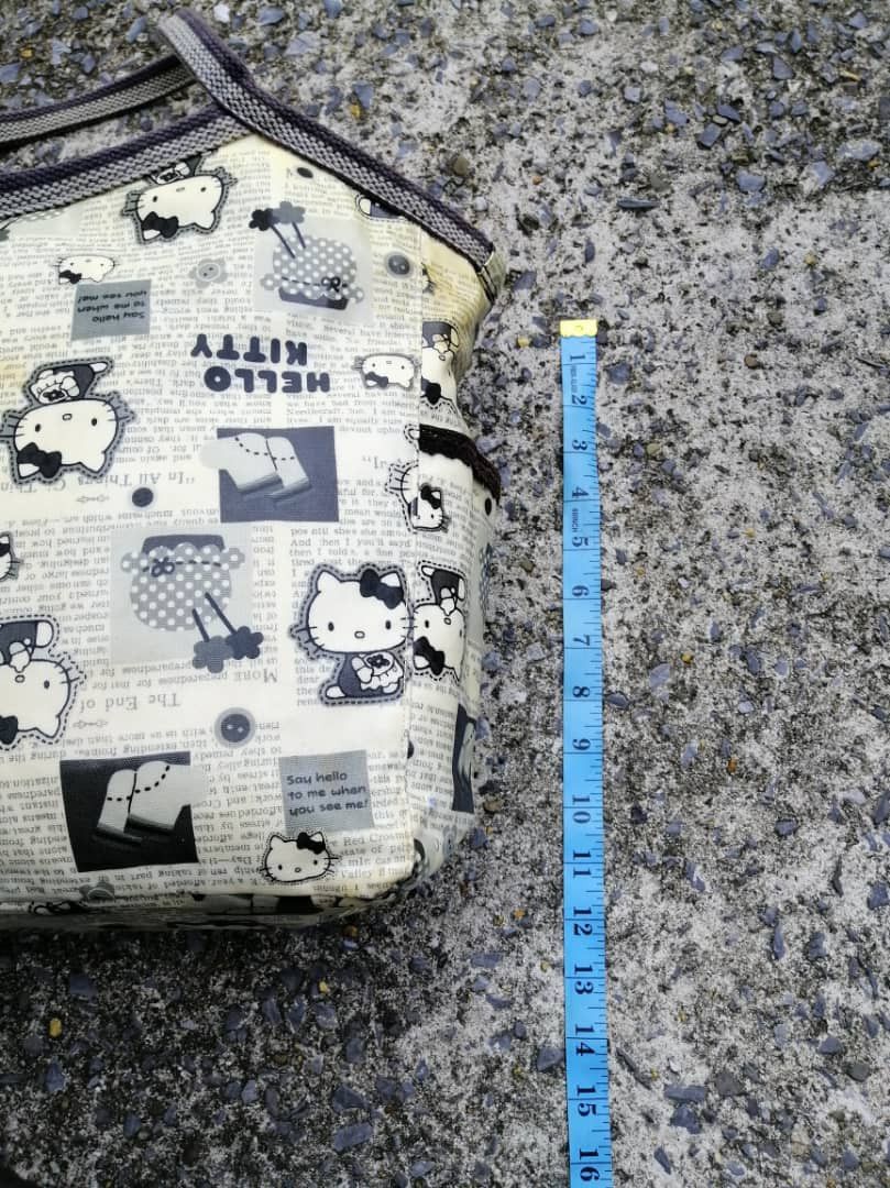 Anime Hello Kitty Allover Print Handbag Size ONE SIZE - 8 Thumbnail