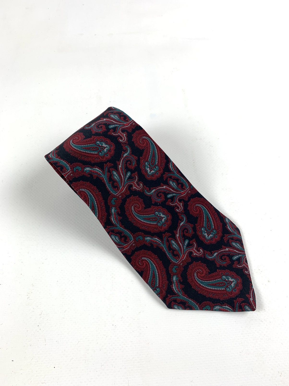 Christian Dior Monsieur Vintage Christian Dior Monsieur Silk Hand Made Tie Size ONE SIZE - 2 Thumbnail