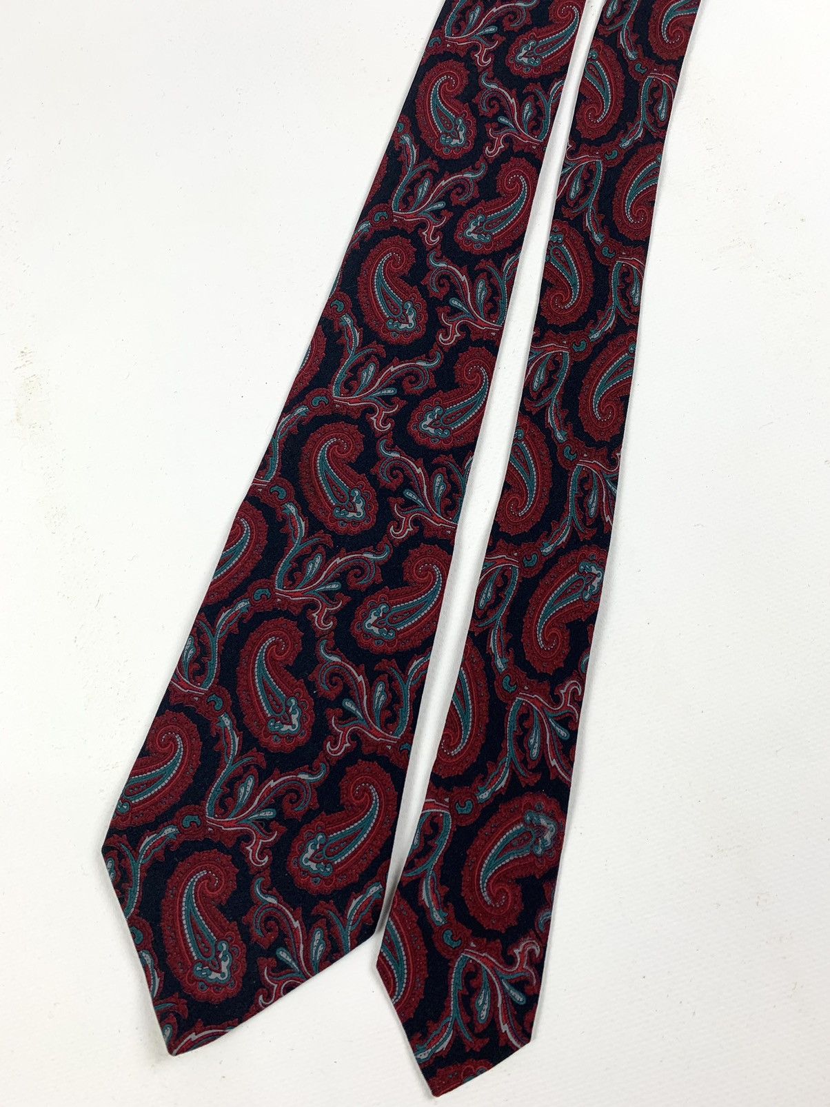 Christian Dior Monsieur Vintage Christian Dior Monsieur Silk Hand Made Tie Size ONE SIZE - 3 Thumbnail