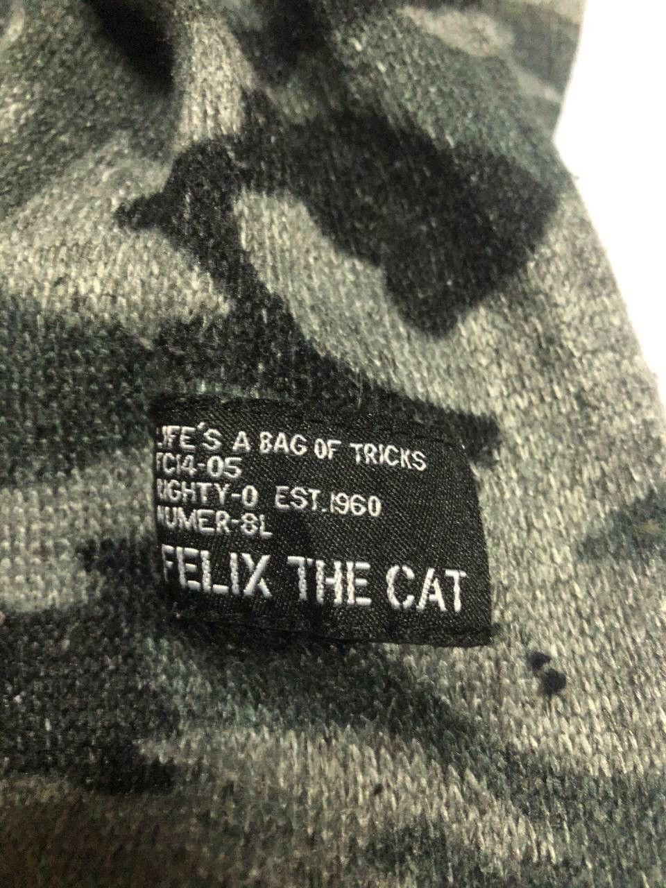 Cartoon Network × Vintage Vintage FELIX the Cat Camouflage Style Sweater Size US M / EU 48-50 / 2 - 6 Thumbnail