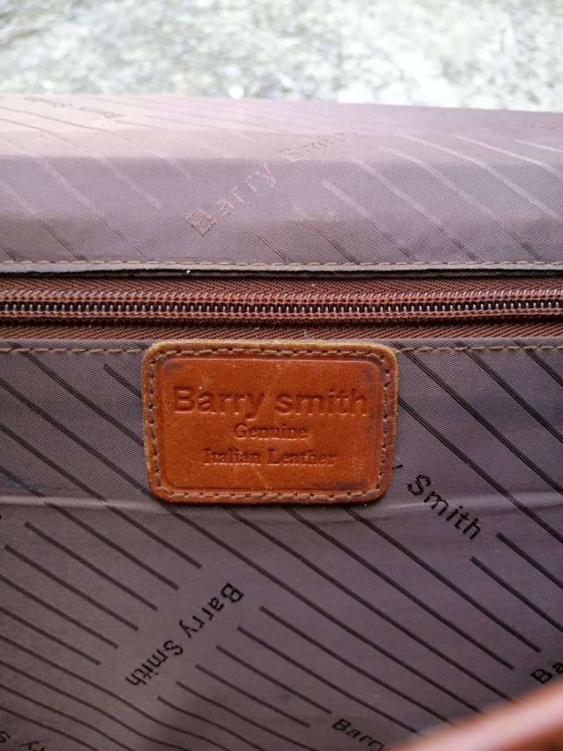Designer × Vintage Vintage Barry Smith Fully Leather Office Bag Size ONE SIZE - 14 Thumbnail