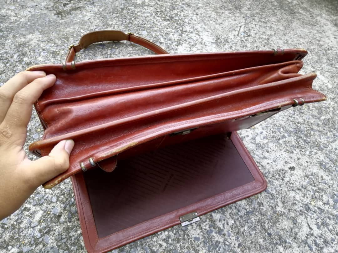 Designer × Vintage Vintage Barry Smith Fully Leather Office Bag Size ONE SIZE - 5 Thumbnail