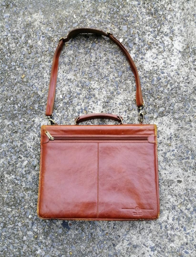 Designer × Vintage Vintage Barry Smith Fully Leather Office Bag Size ONE SIZE - 2 Thumbnail