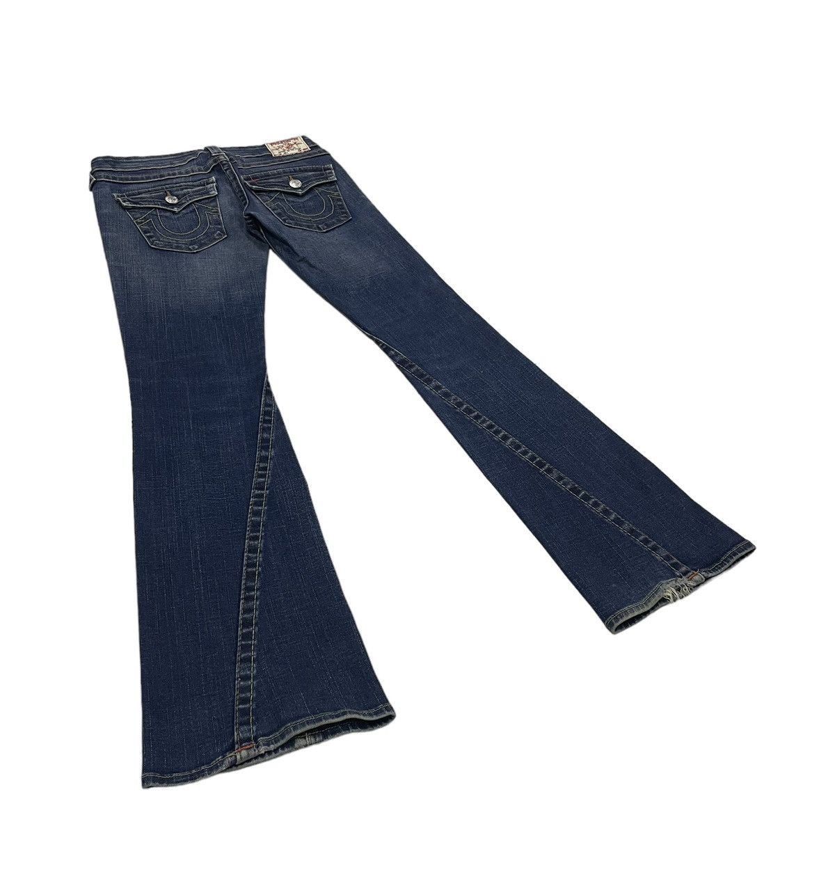 image of Vintage True Religion Flare Jeans in Blue, Men's (Size 29)