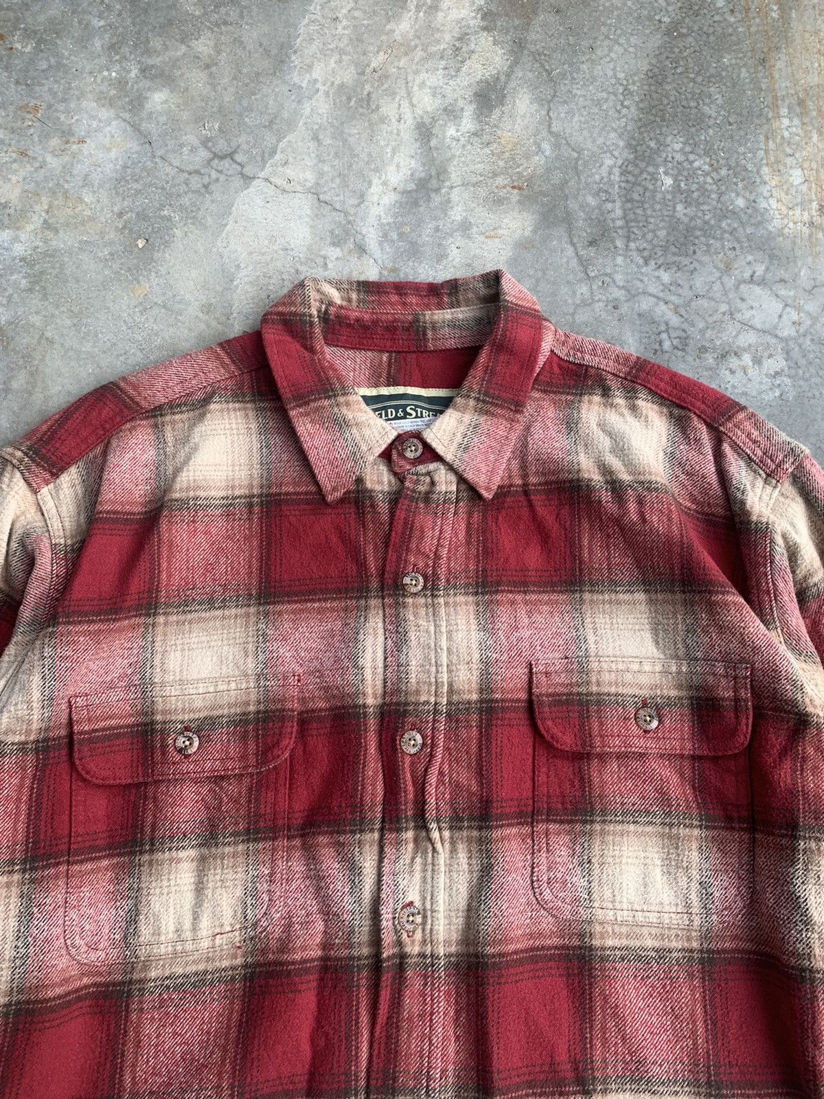 Field & Stream Vintage Field And Stream Oversize Flannel Jacket Size US XXL / EU 58 / 5 - 2 Thumbnail