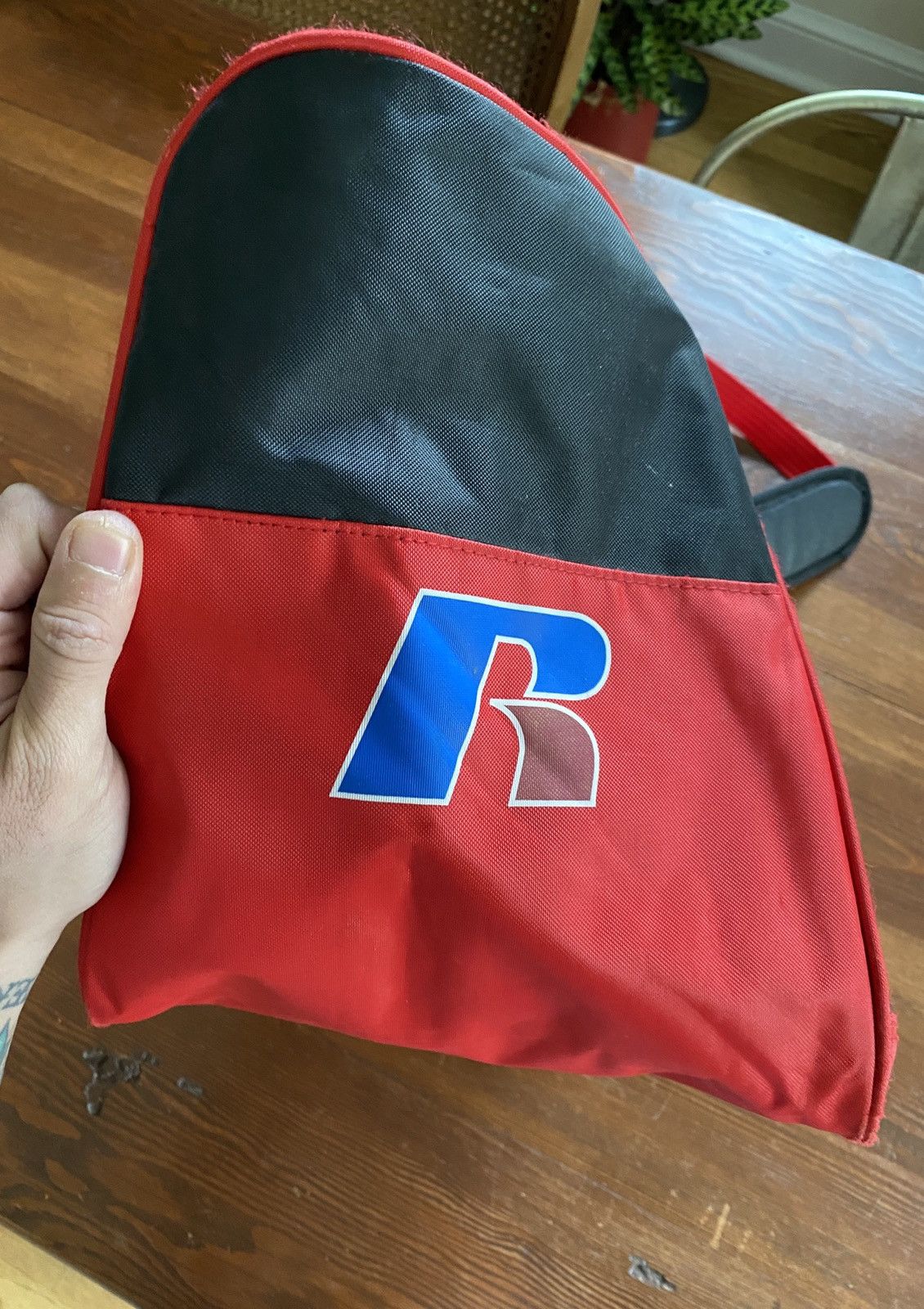 Russell Athletic Vintage 90’s Russell Athletic Red Duffle Gym Bag Size ONE SIZE - 10 Thumbnail