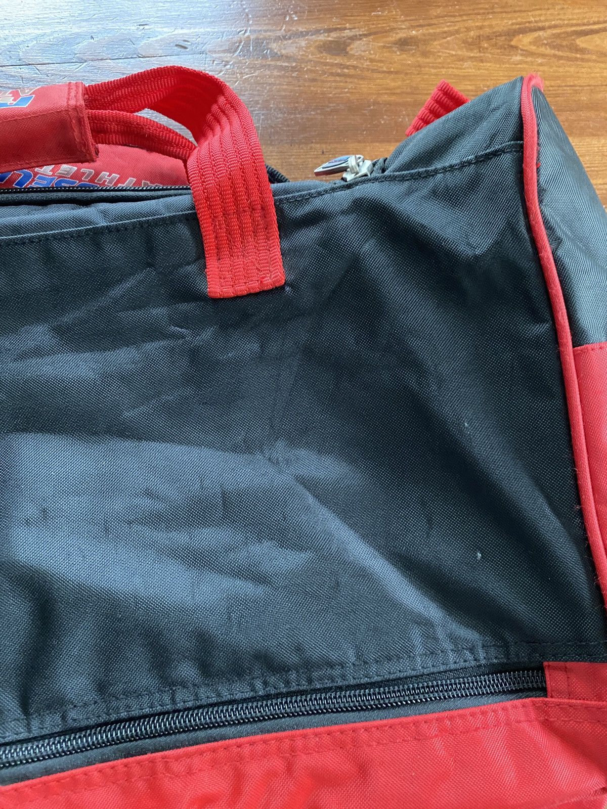 Russell Athletic Vintage 90’s Russell Athletic Red Duffle Gym Bag Size ONE SIZE - 8 Thumbnail