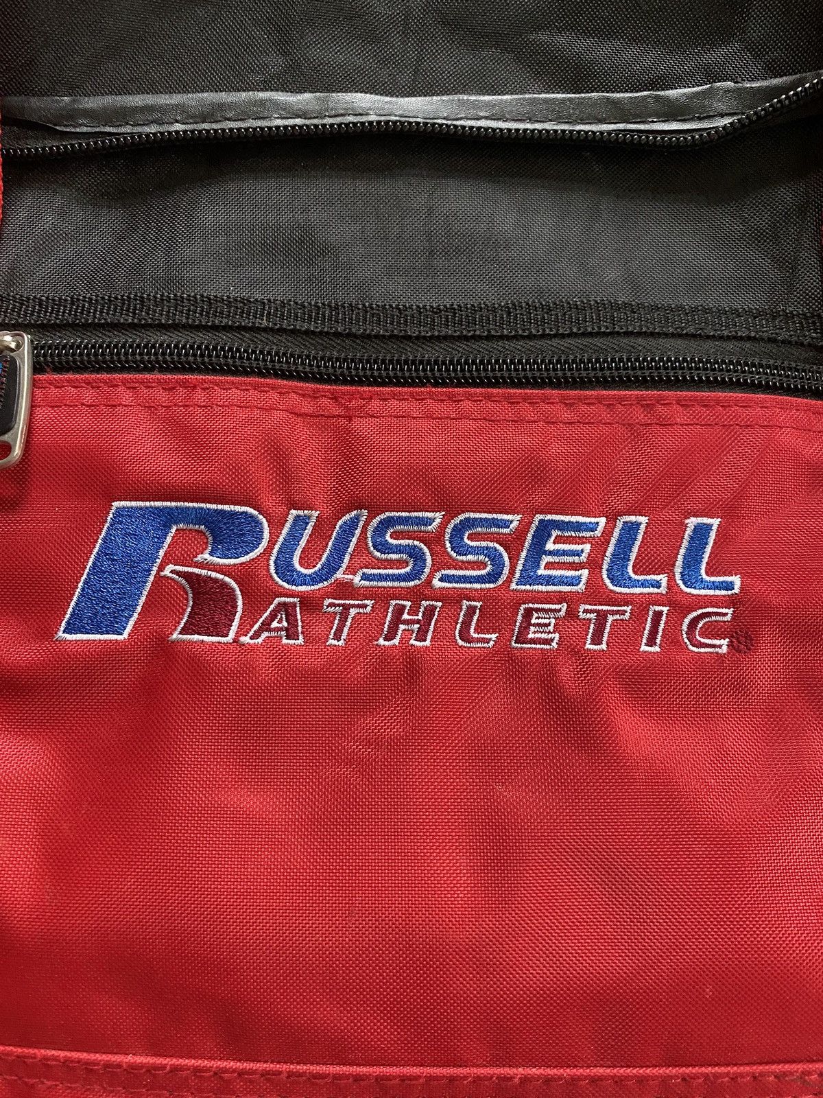 Russell Athletic Vintage 90’s Russell Athletic Red Duffle Gym Bag Size ONE SIZE - 2 Thumbnail