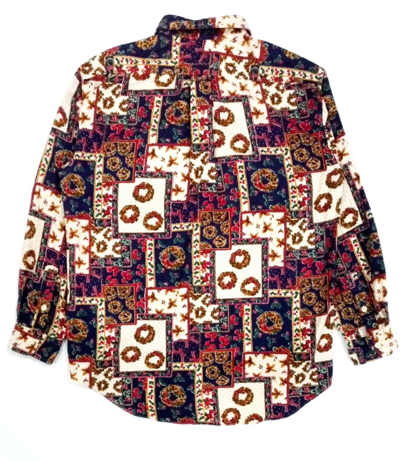 Designer × McGregor RARE! VTG MCGREGOR CHRISTMAS ART FULL PRINT SHIRT Size US M / EU 48-50 / 2 - 2 Thumbnail