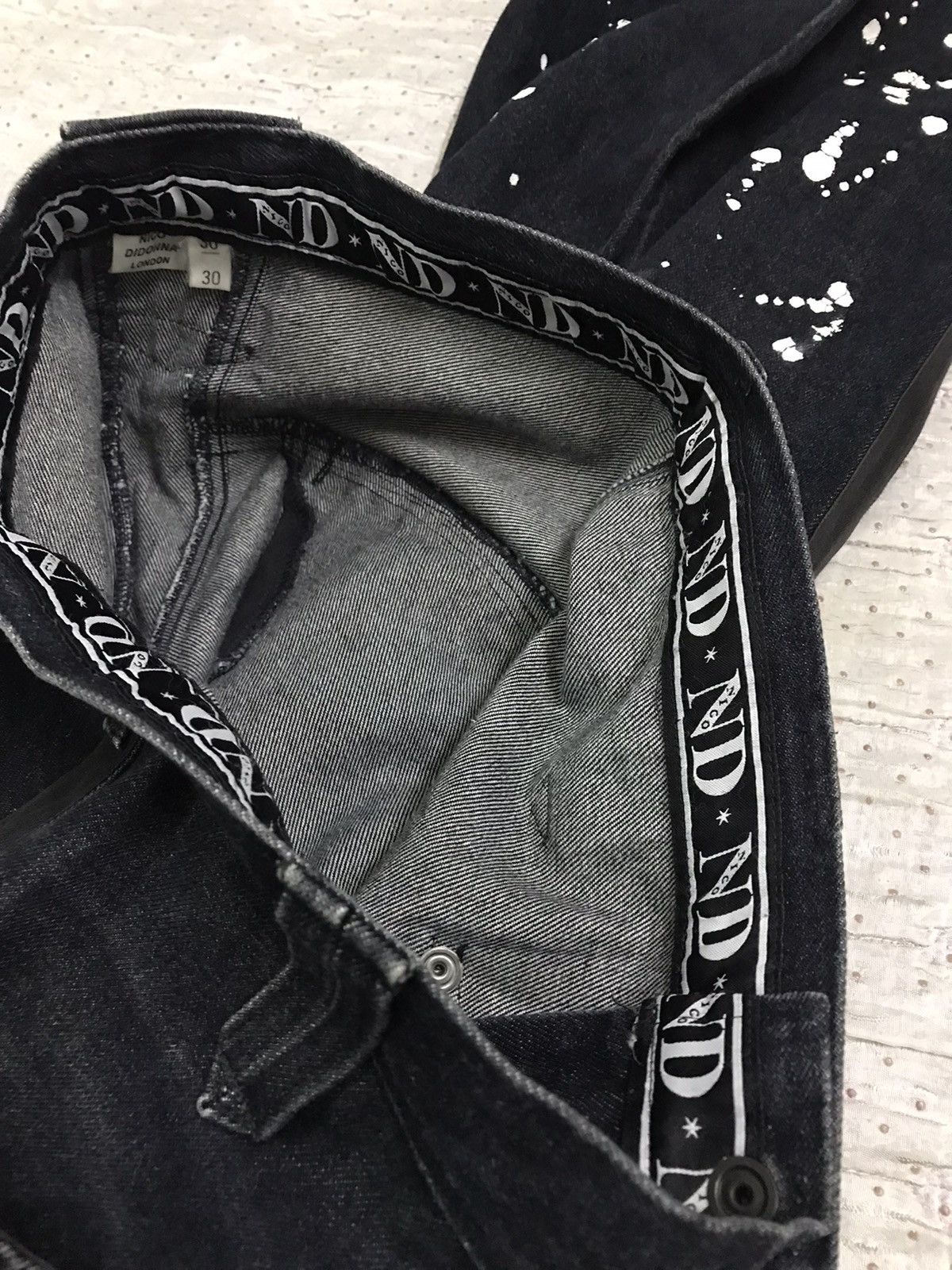 Designer × Vintage Vintage Nico Didonna London Made In Uk Painter Jeans Regular Size US 32 / EU 48 - 11 Thumbnail