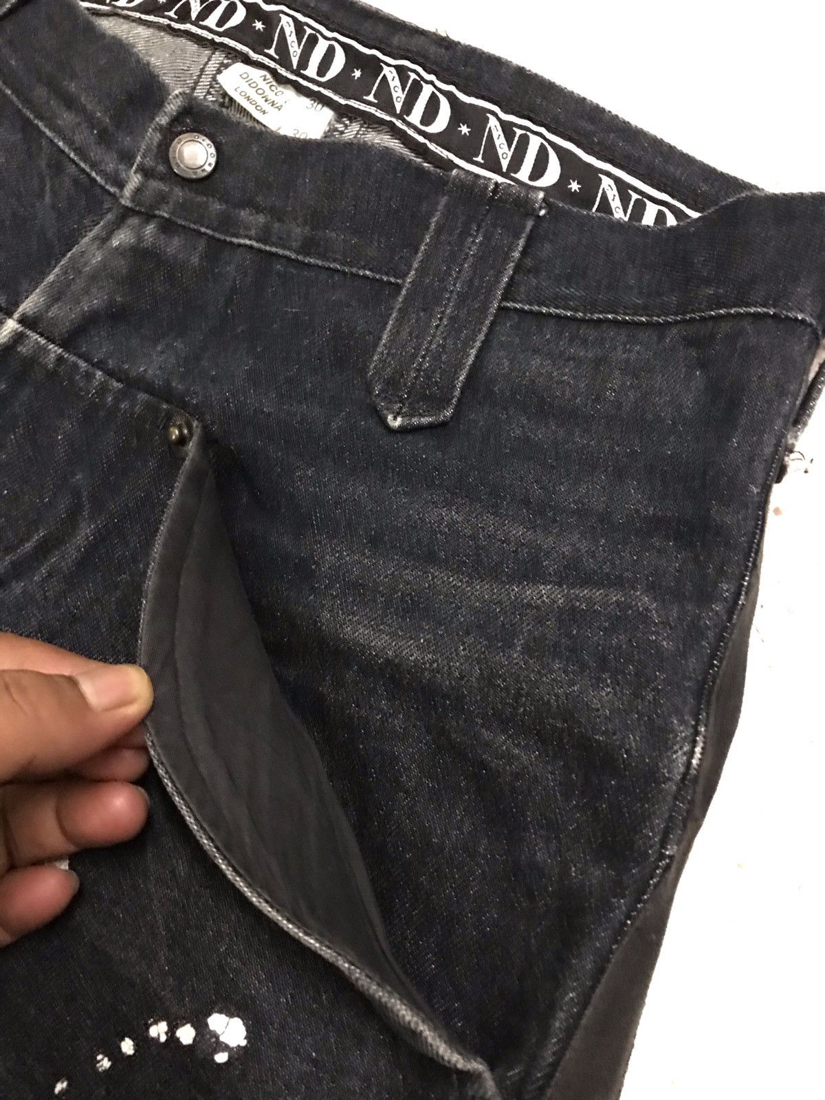 Designer × Vintage Vintage Nico Didonna London Made In Uk Painter Jeans Regular Size US 32 / EU 48 - 9 Thumbnail