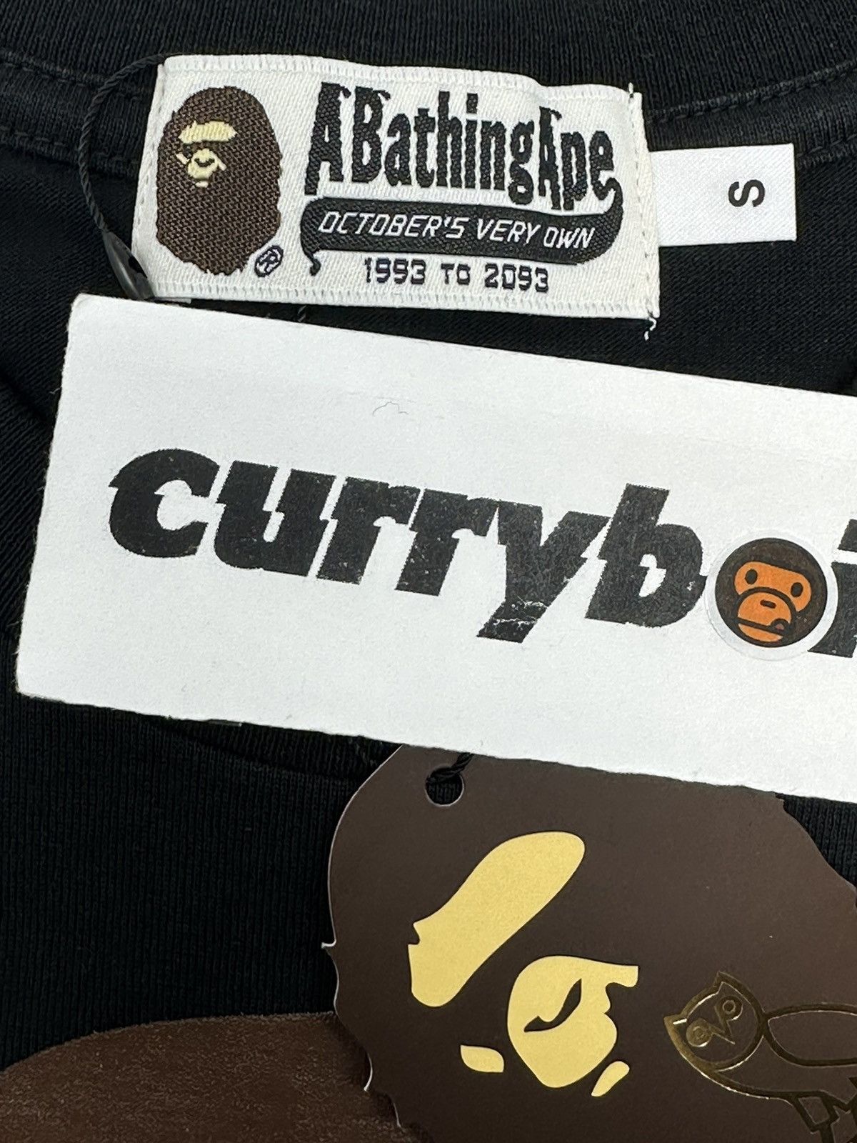 Bape × October's Very Own BAPE x OVO Tee Black Size US S / EU 44-46 / 1 - 7 Thumbnail