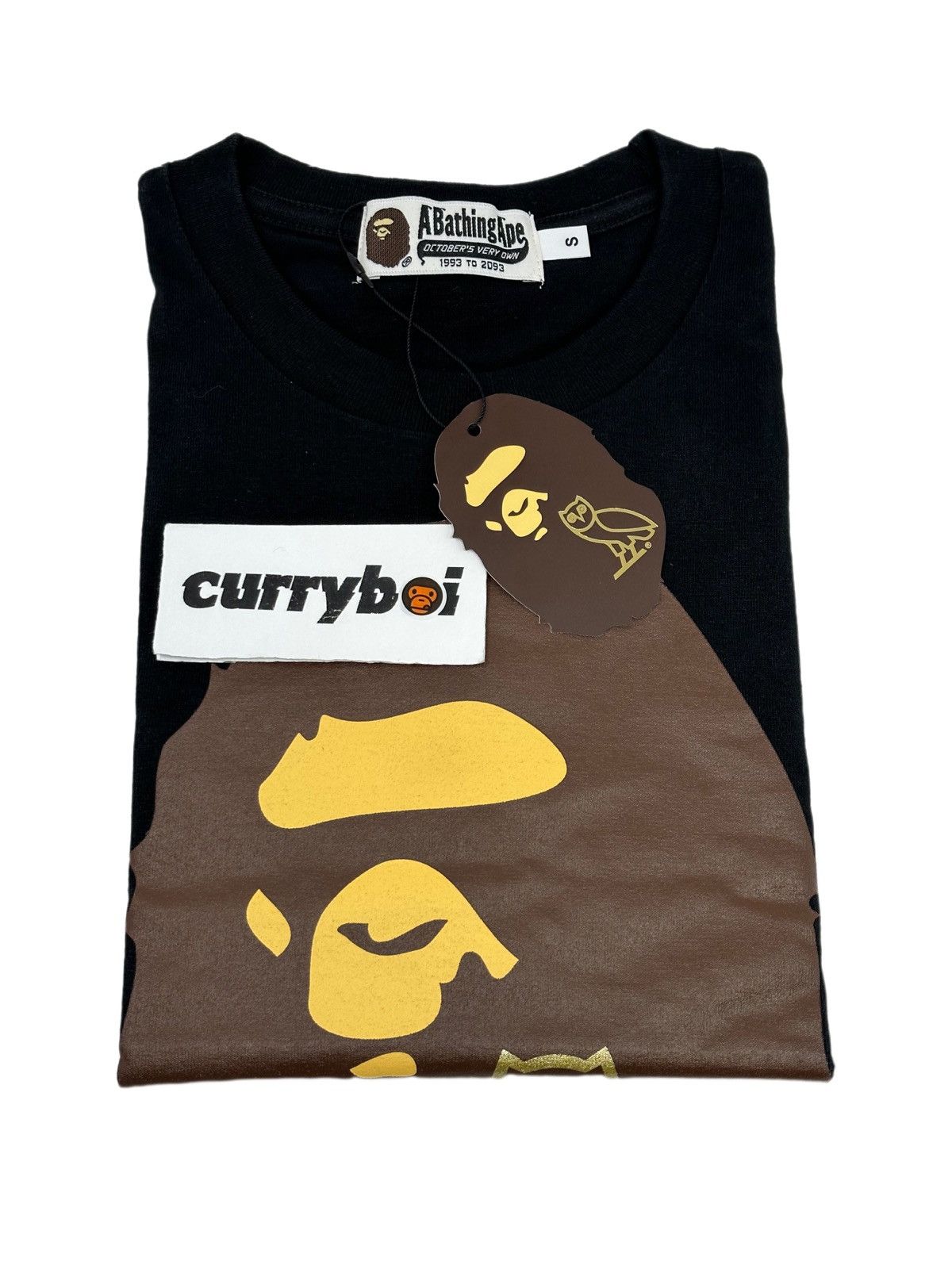 Bape × October's Very Own BAPE x OVO Tee Black Size US S / EU 44-46 / 1 - 4 Thumbnail