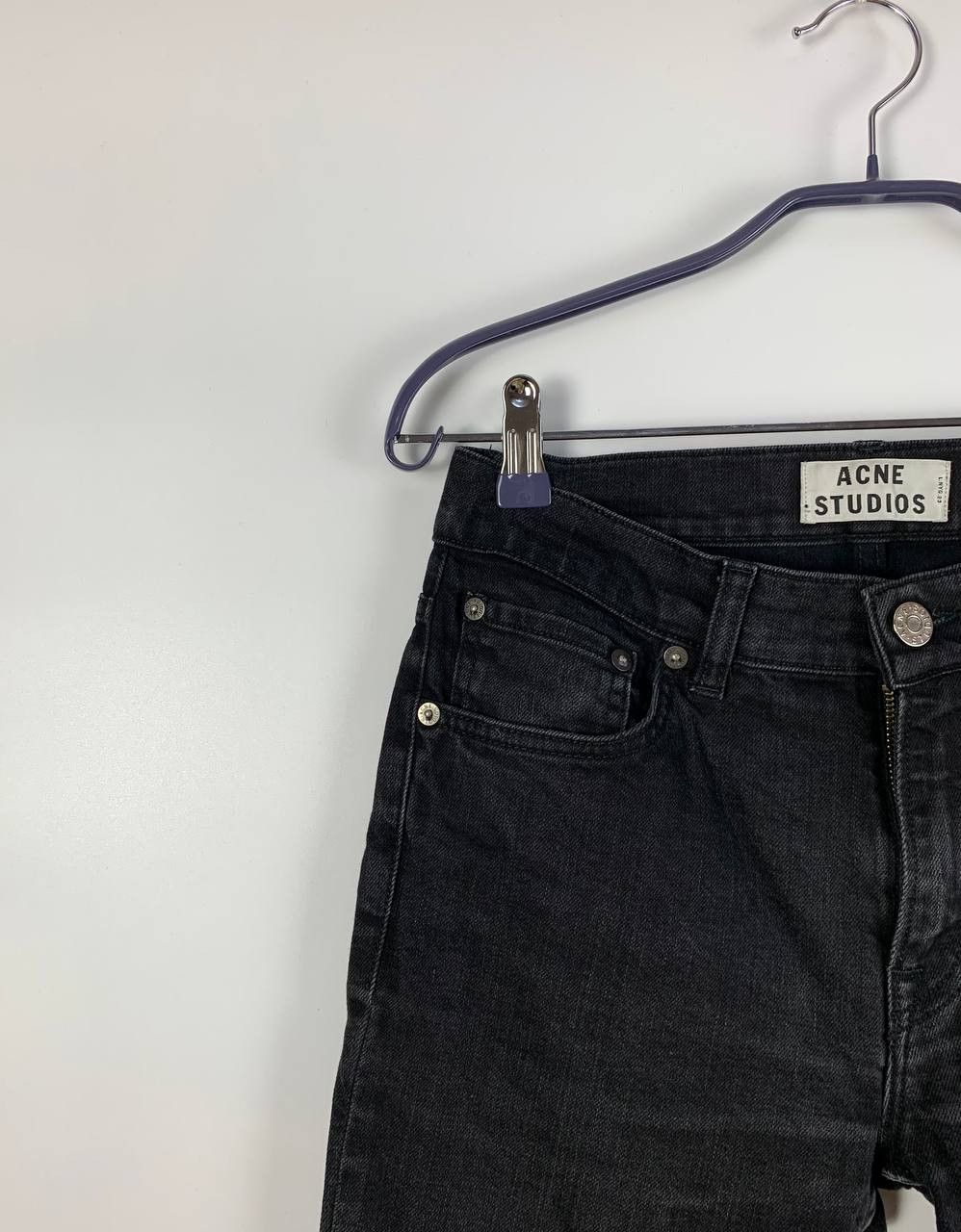 Acne Studios Acne Studios denim black 29 Size US 29 - 2 Thumbnail
