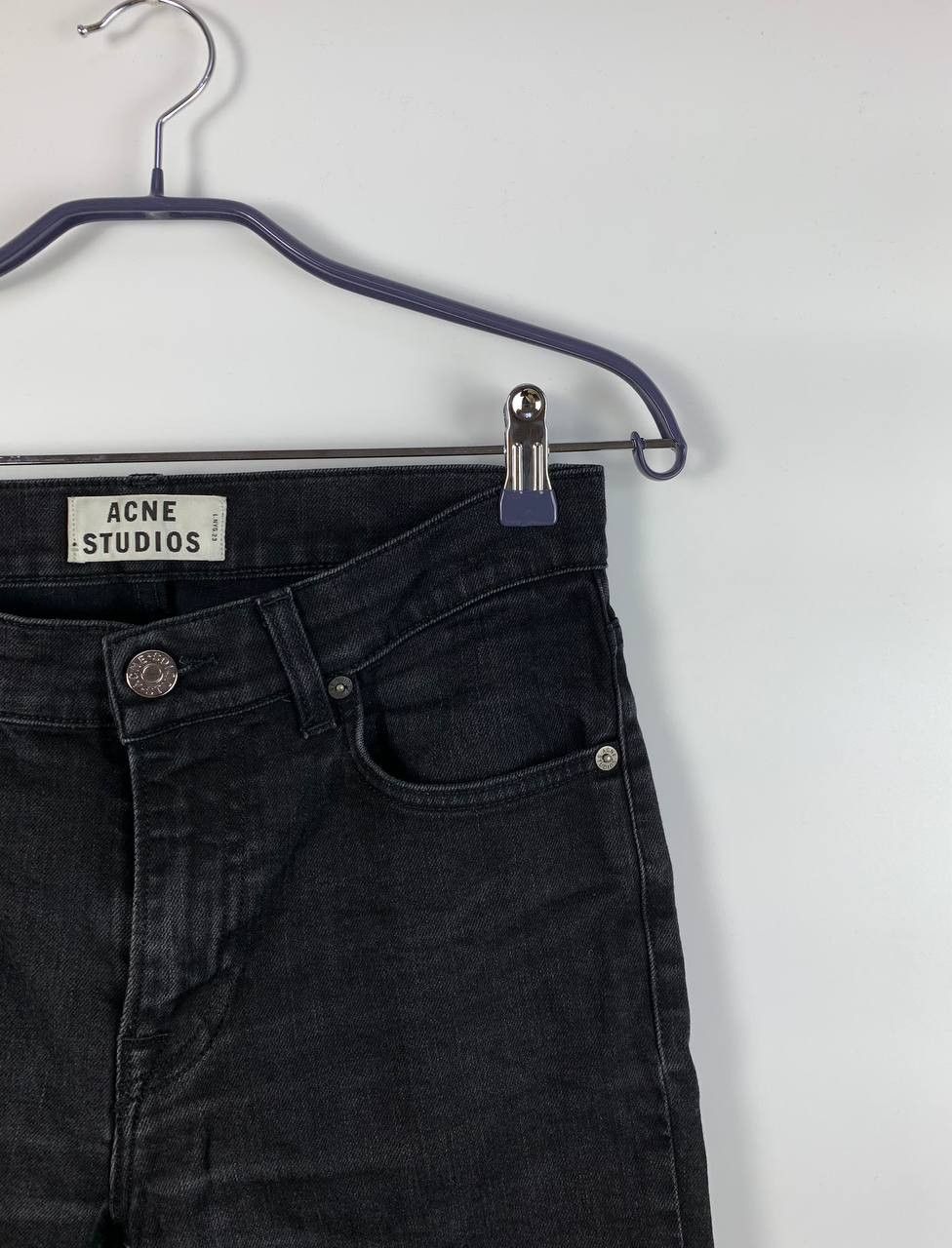 Acne Studios Acne Studios denim black 29 Size US 29 - 3 Thumbnail
