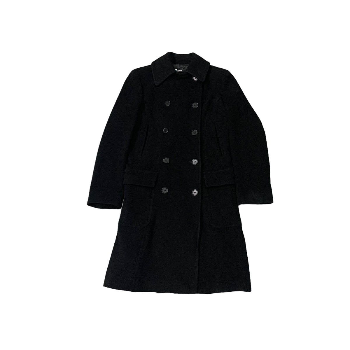 DKNY Vintage Donna Karan DKNY Wool Double Breasted Jacket Size M / US 6-8 / IT 42-44 - 1 Thumbnail