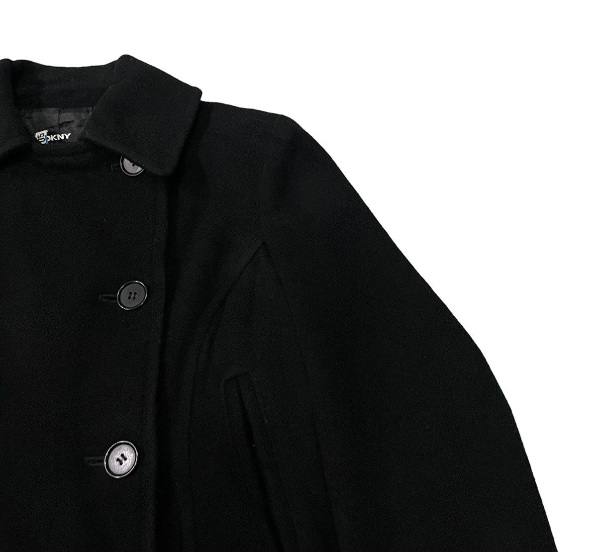 DKNY Vintage Donna Karan DKNY Wool Double Breasted Jacket Size M / US 6-8 / IT 42-44 - 2 Thumbnail